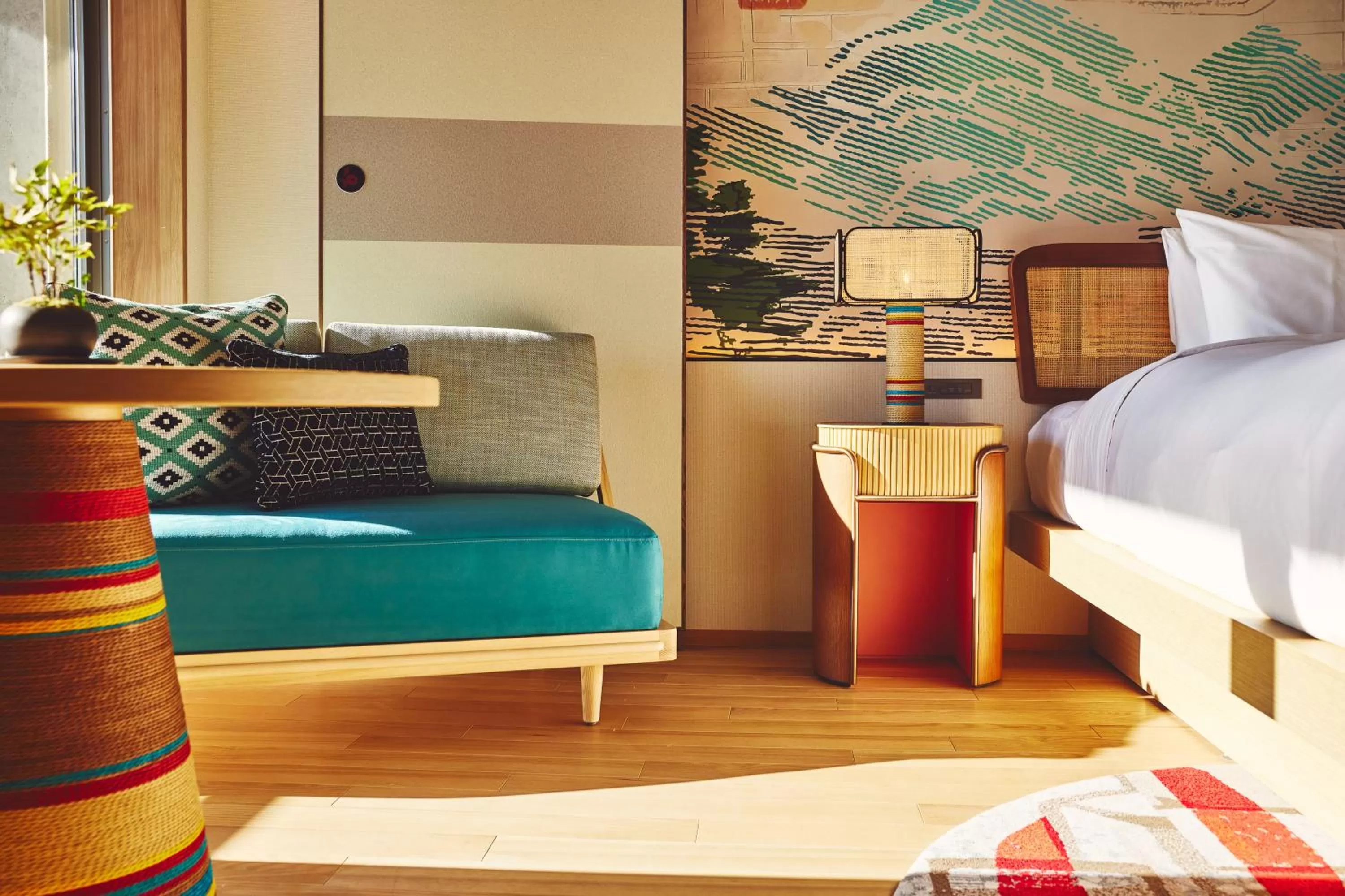 Bedroom, Bed in Hotel Indigo Inuyama Urakuen Garden by IHG