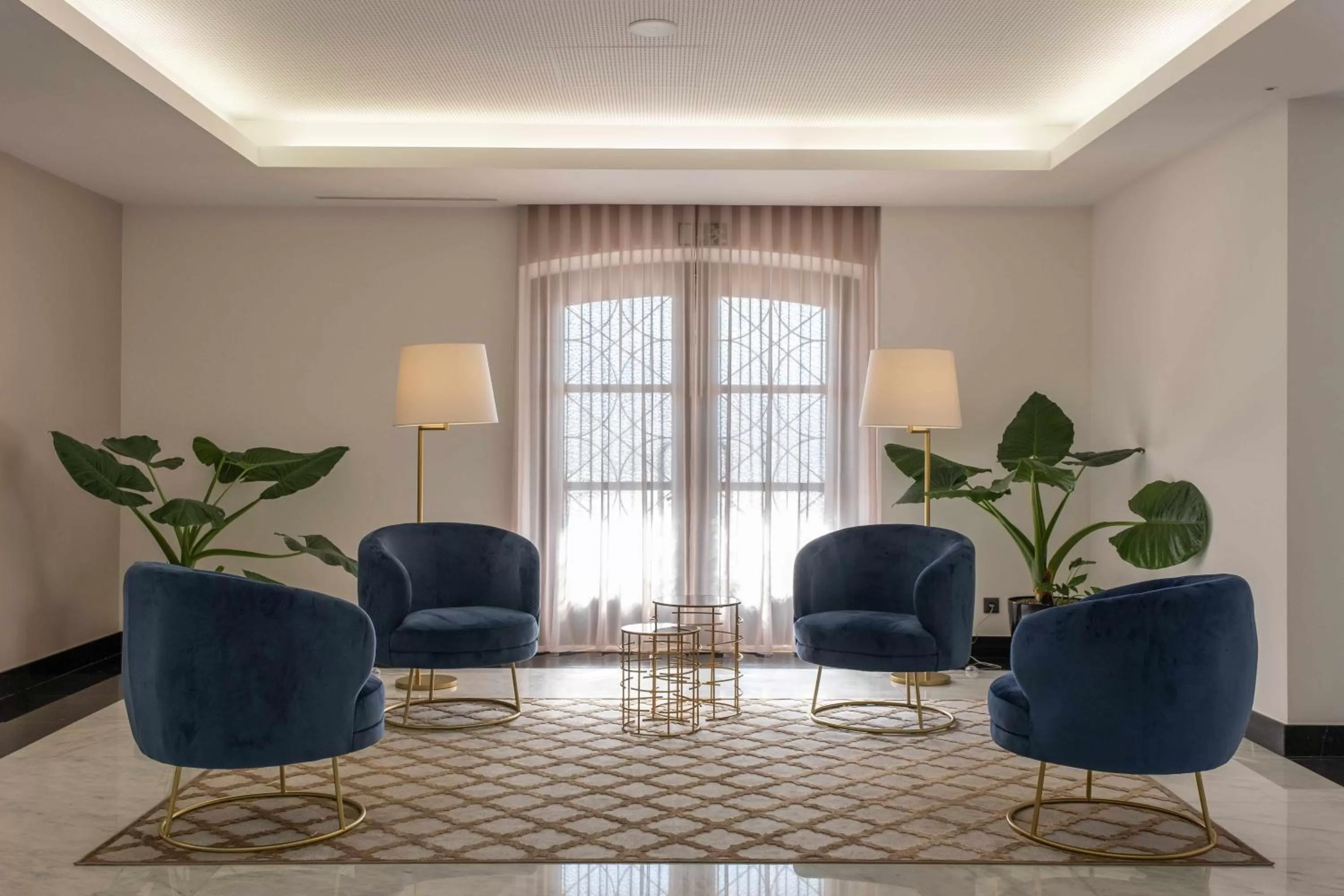 Lobby or reception in SDivine Fatima Hotel, Congress & Spirituality