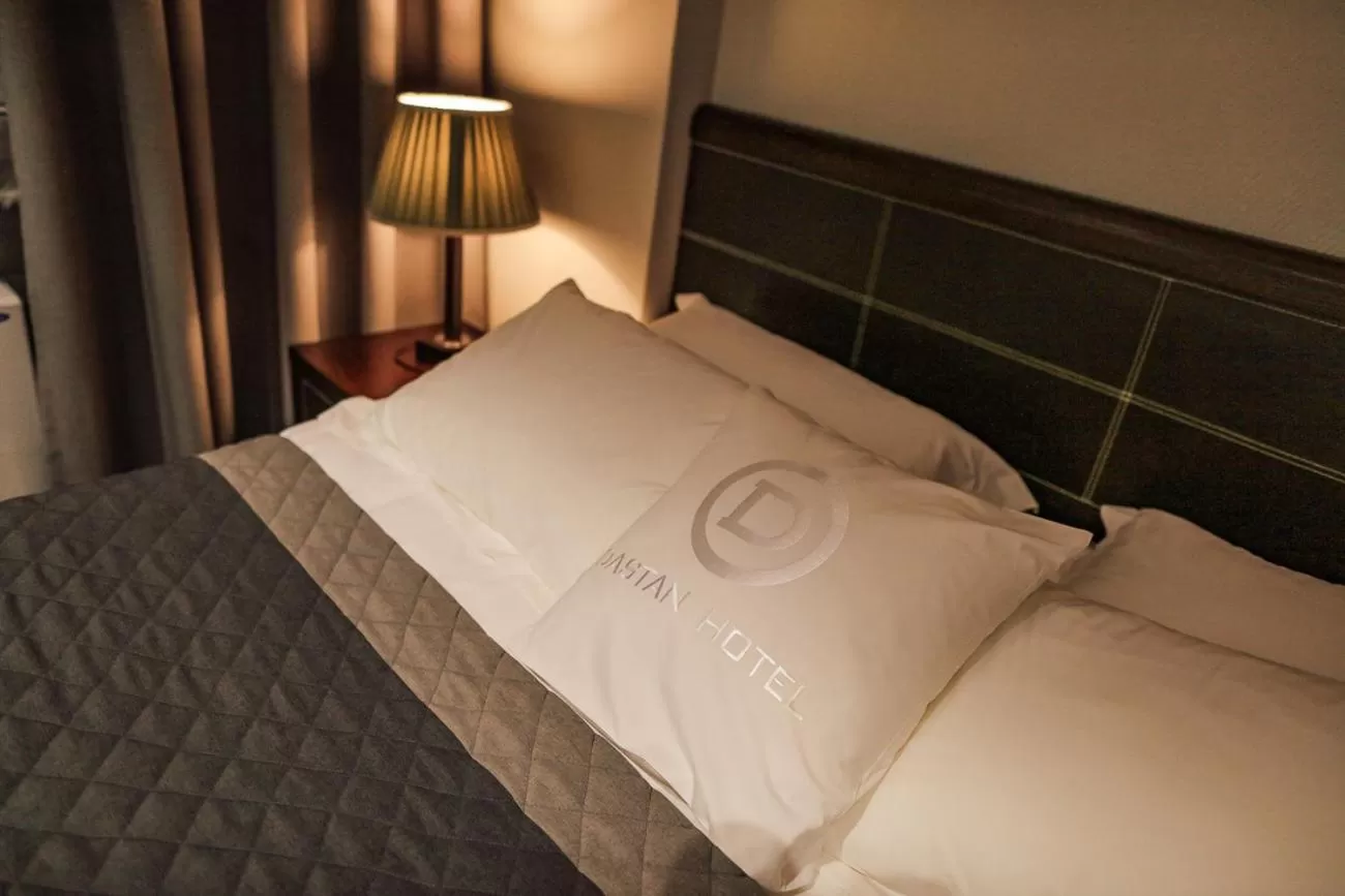 Bed in Hotel Dastan Aktobe