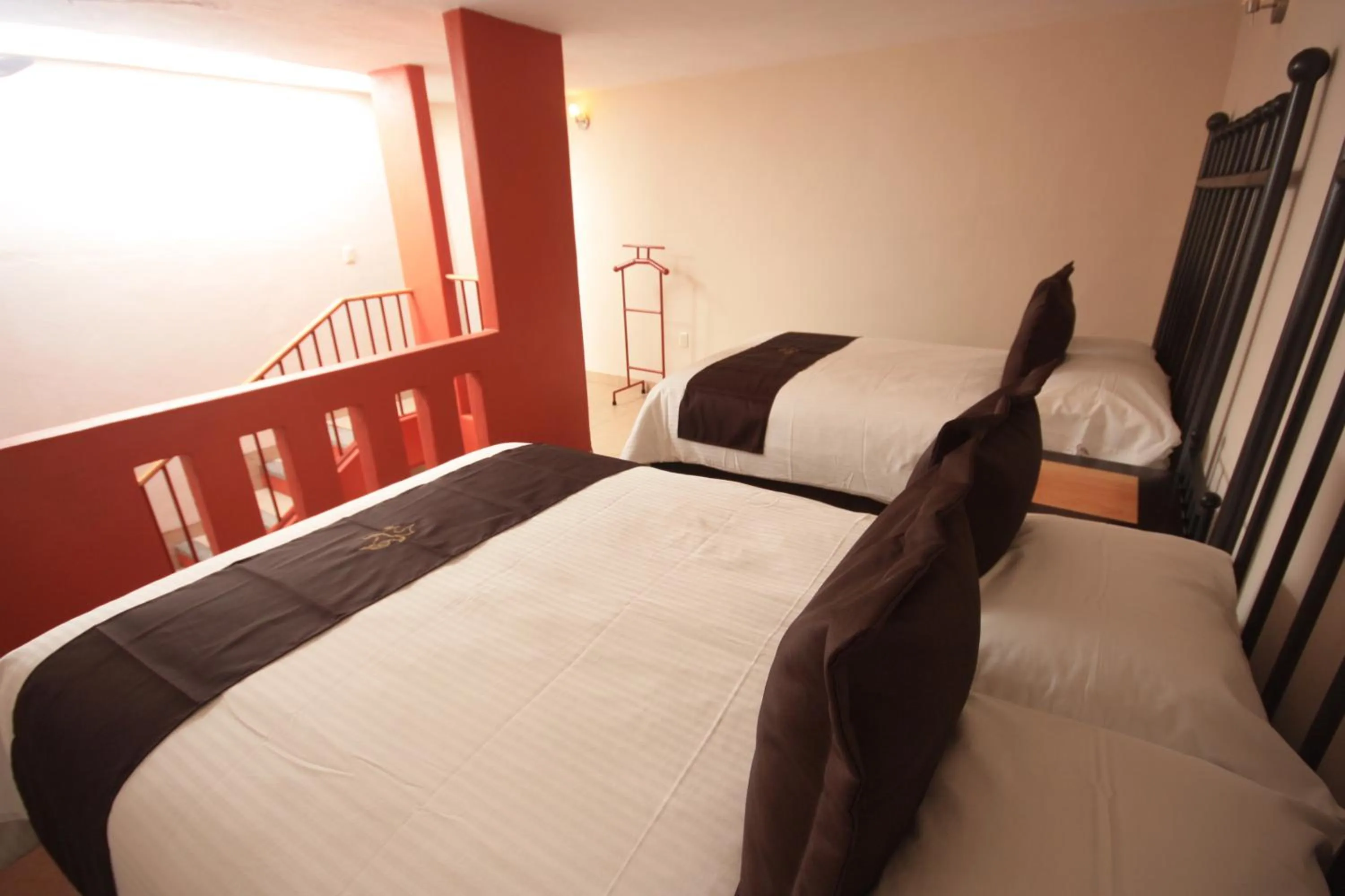 Bed in Hotel Santa Regina