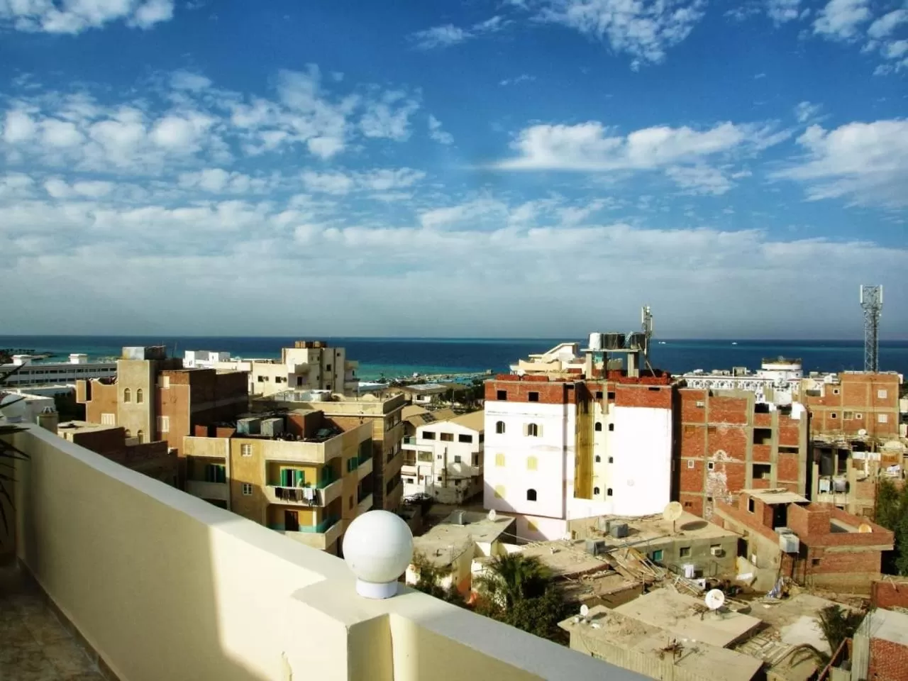 City view in Luxor Hotel Hurghada