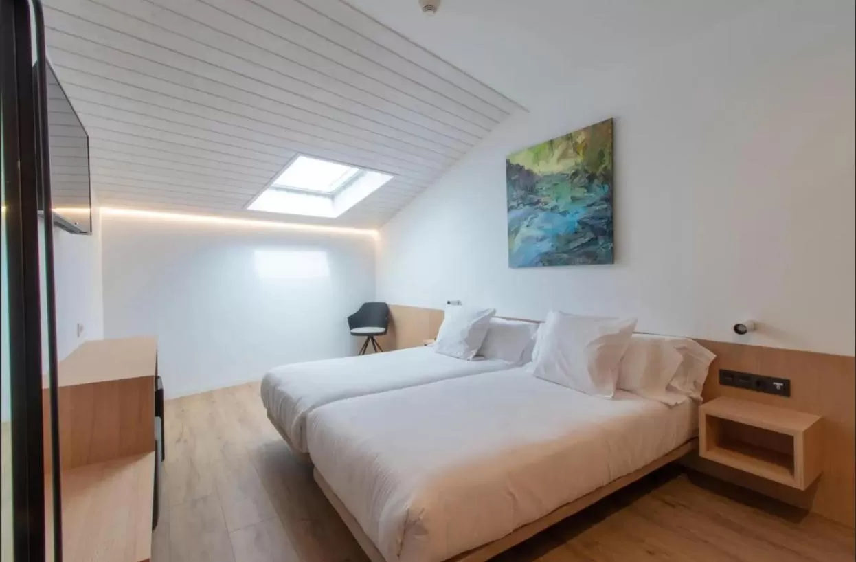 Bed in Hotel Cortabitarte