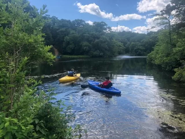 Canoeing in Herring Run Motel and Tiny Cabins