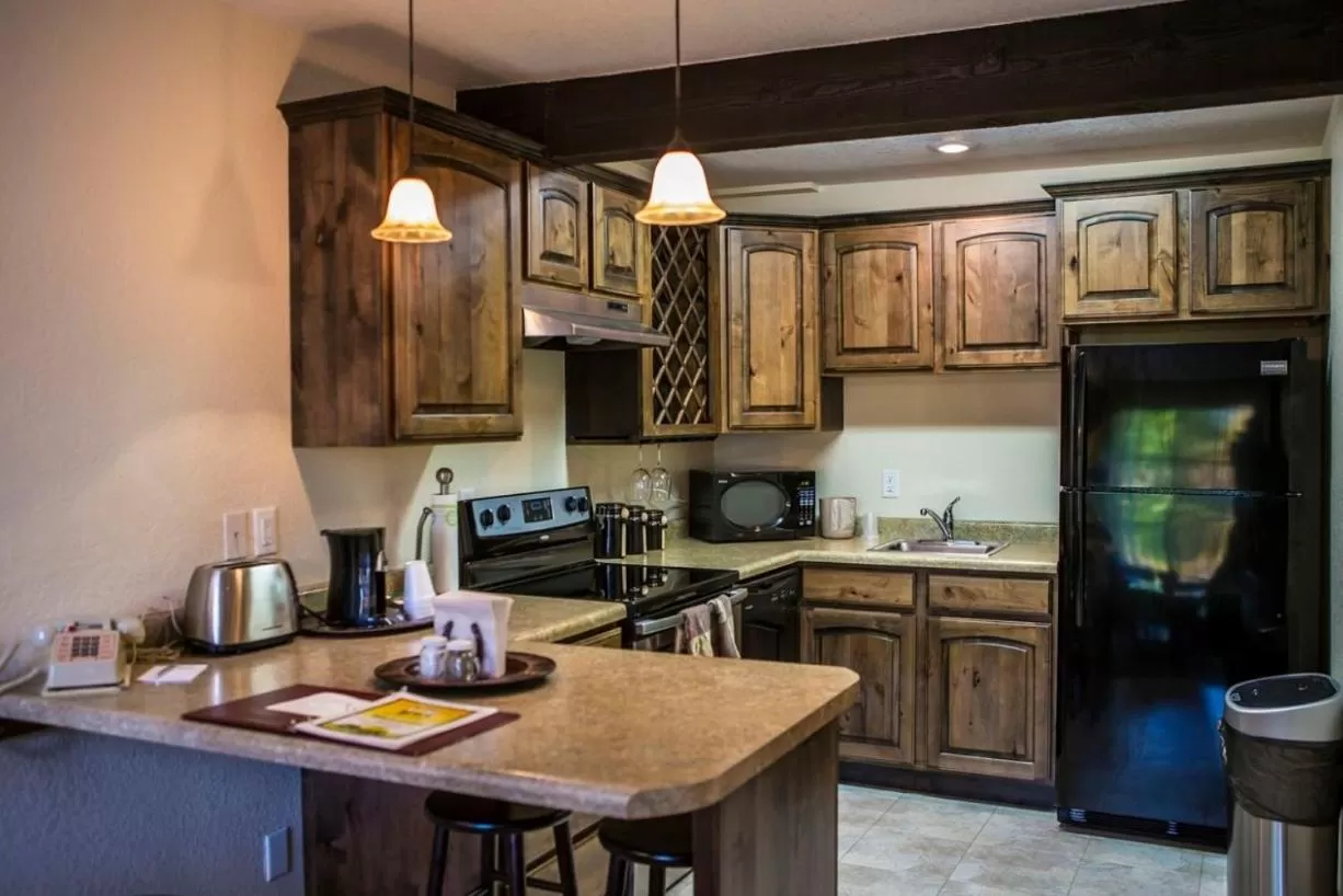 Kitchen or kitchenette in The Stagecoach Inn