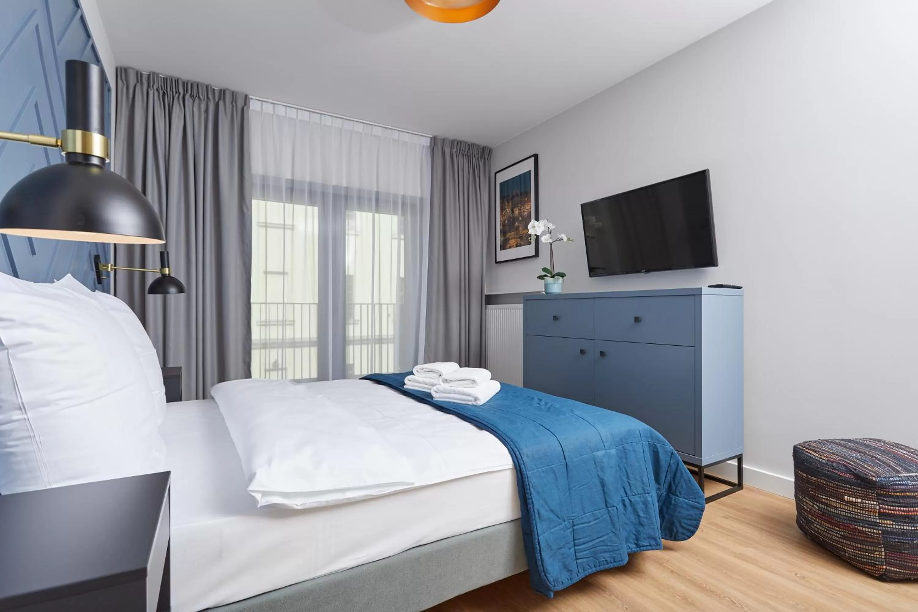 TV and multimedia, Bed in RAJSKA 3 by PI Apartments