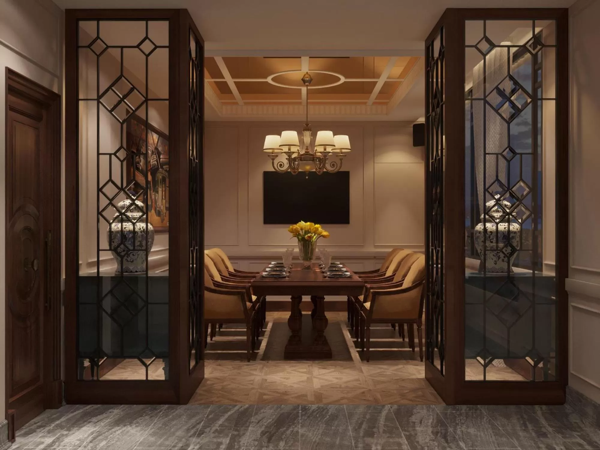 Dining area in GRAND HOTEL du LAC Hanoi