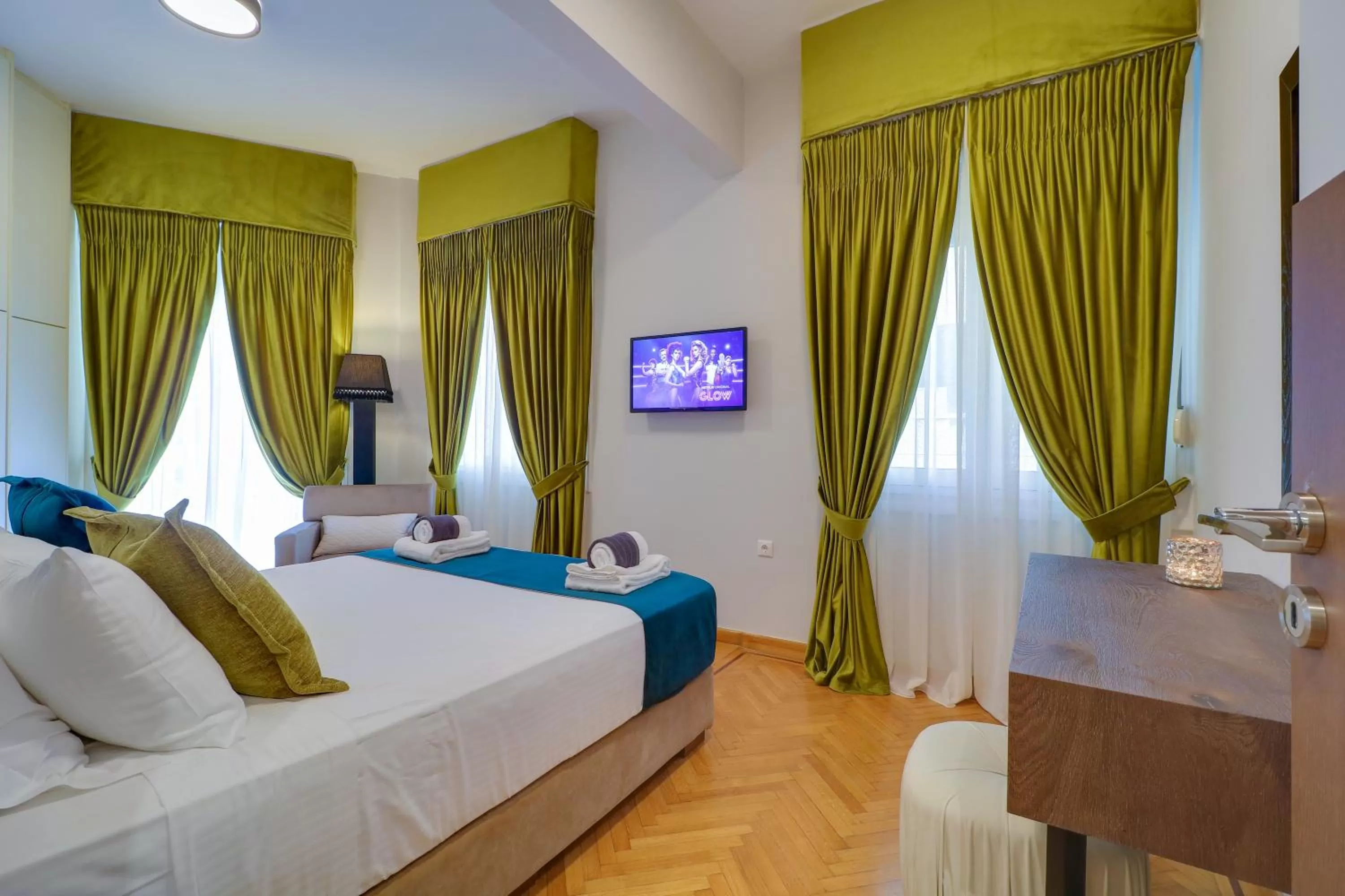 Bedroom, Bed in AthINN Residence