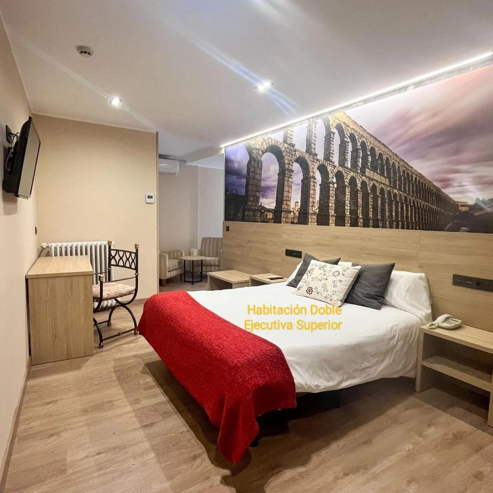 Bed in Hotel Venta Magullo