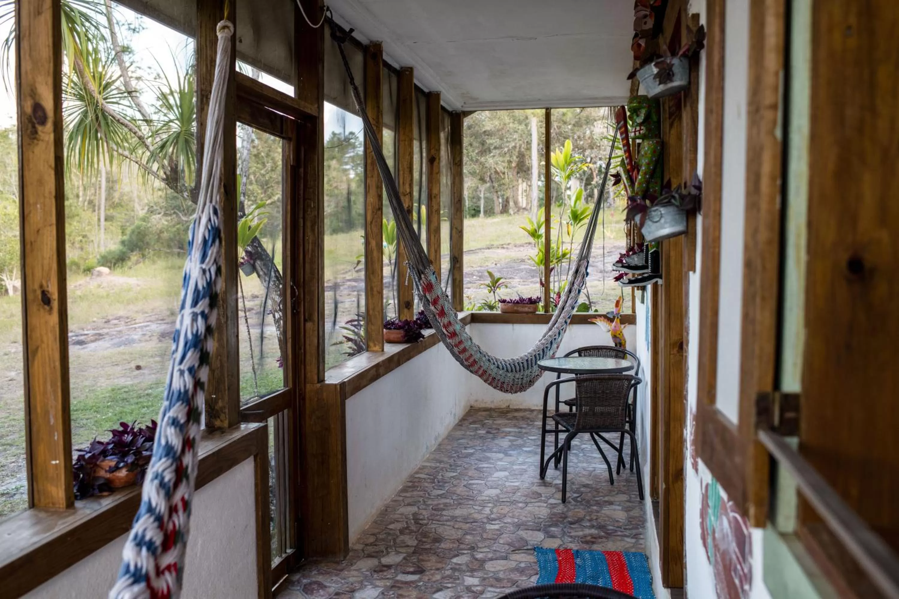 Seating area, Balcony/Terrace in Pine Ridge Lodge