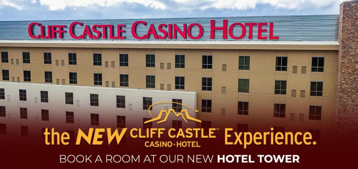 Property building in Cliff Castle Casino Hotel