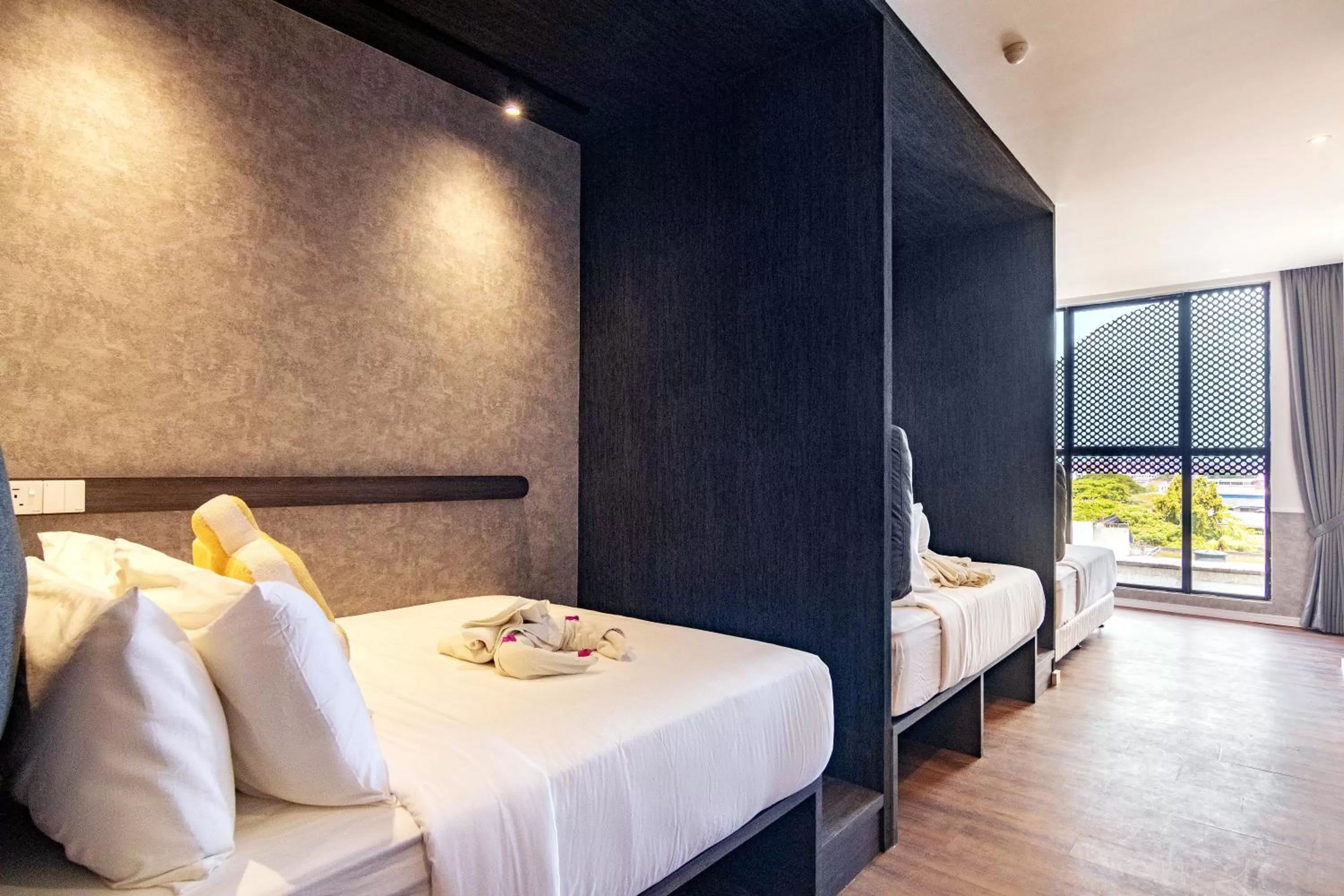 Bedroom, Bed in Bagan Suite