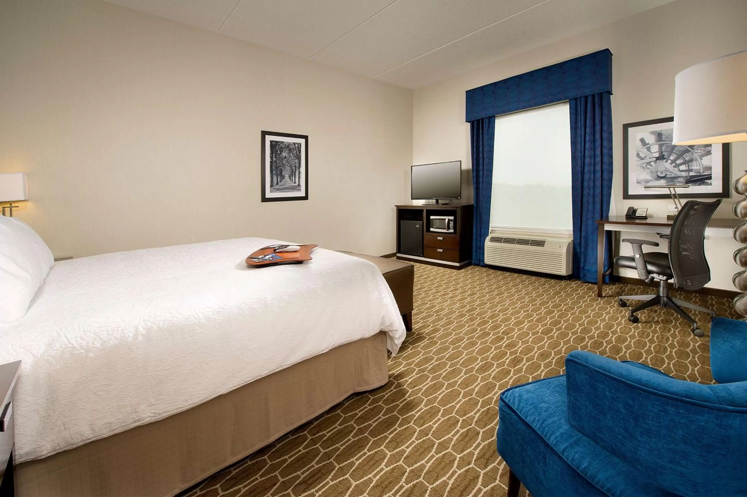 Bedroom, Bed in Hampton Inn and Suites Washington DC North/Gaithersburg