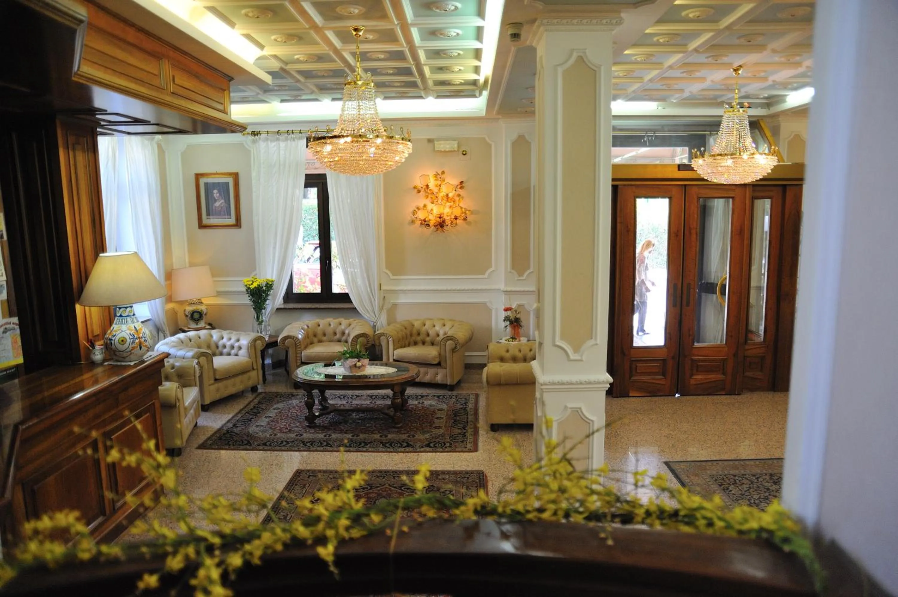 Lobby or reception in Hotel Savona
