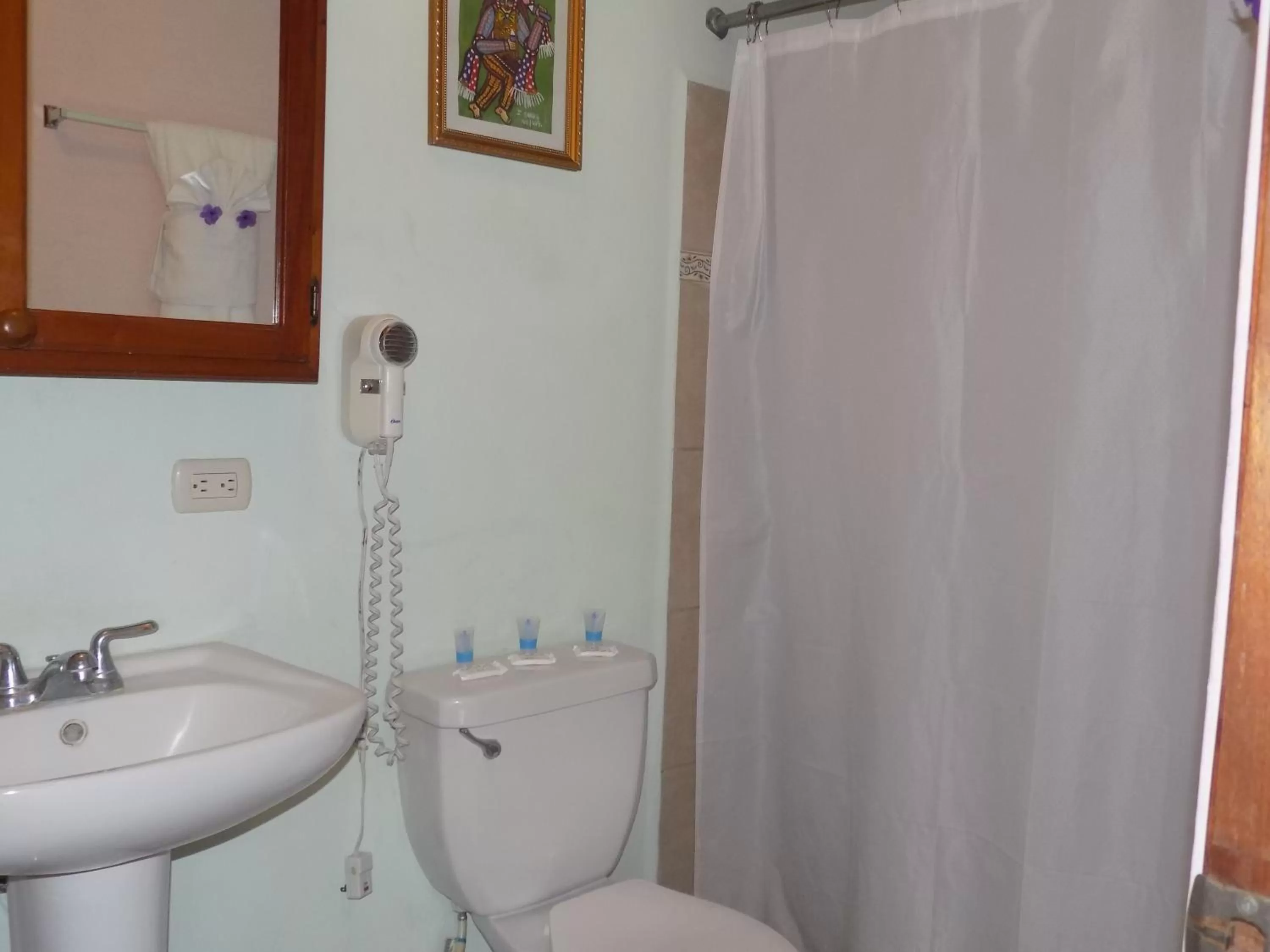 Bathroom in Hotel Los Pinos