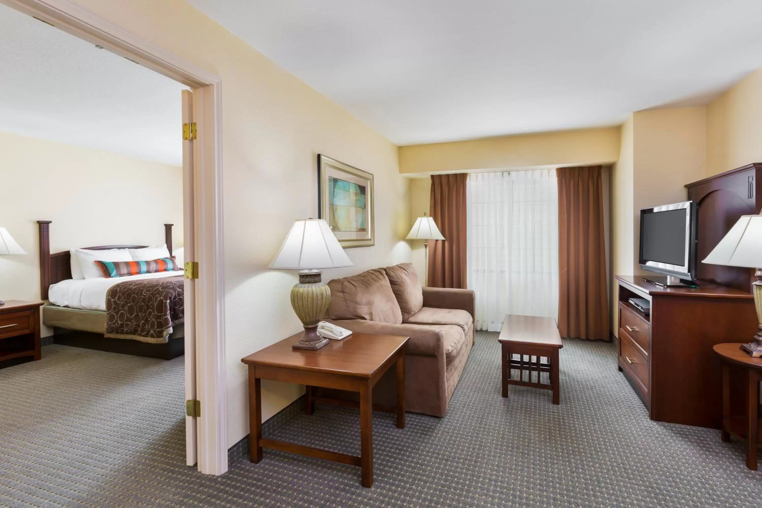 Photo of the whole room, Bed in Staybridge Suites McAllen by IHG