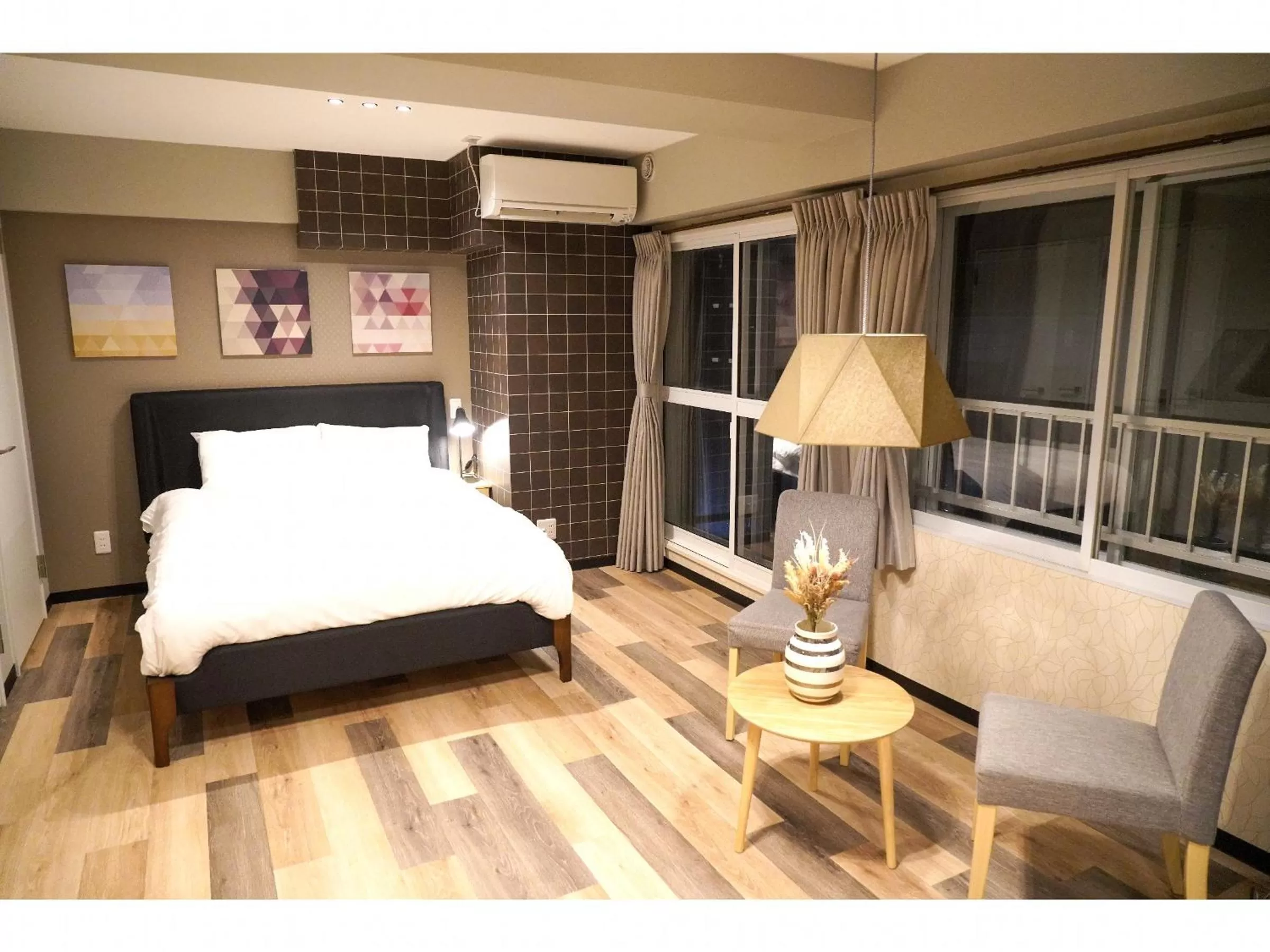 Bed in Sapporo Stay Nakajima Park