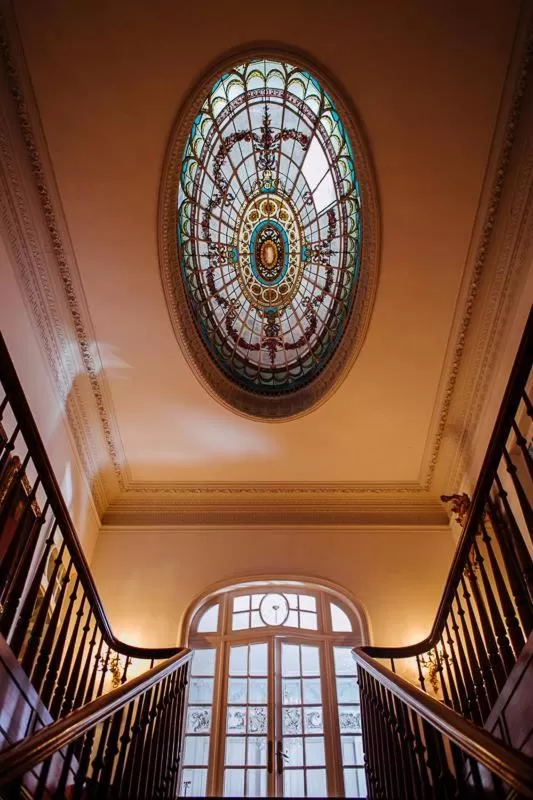 Decorative detail in Villa Alexandrino