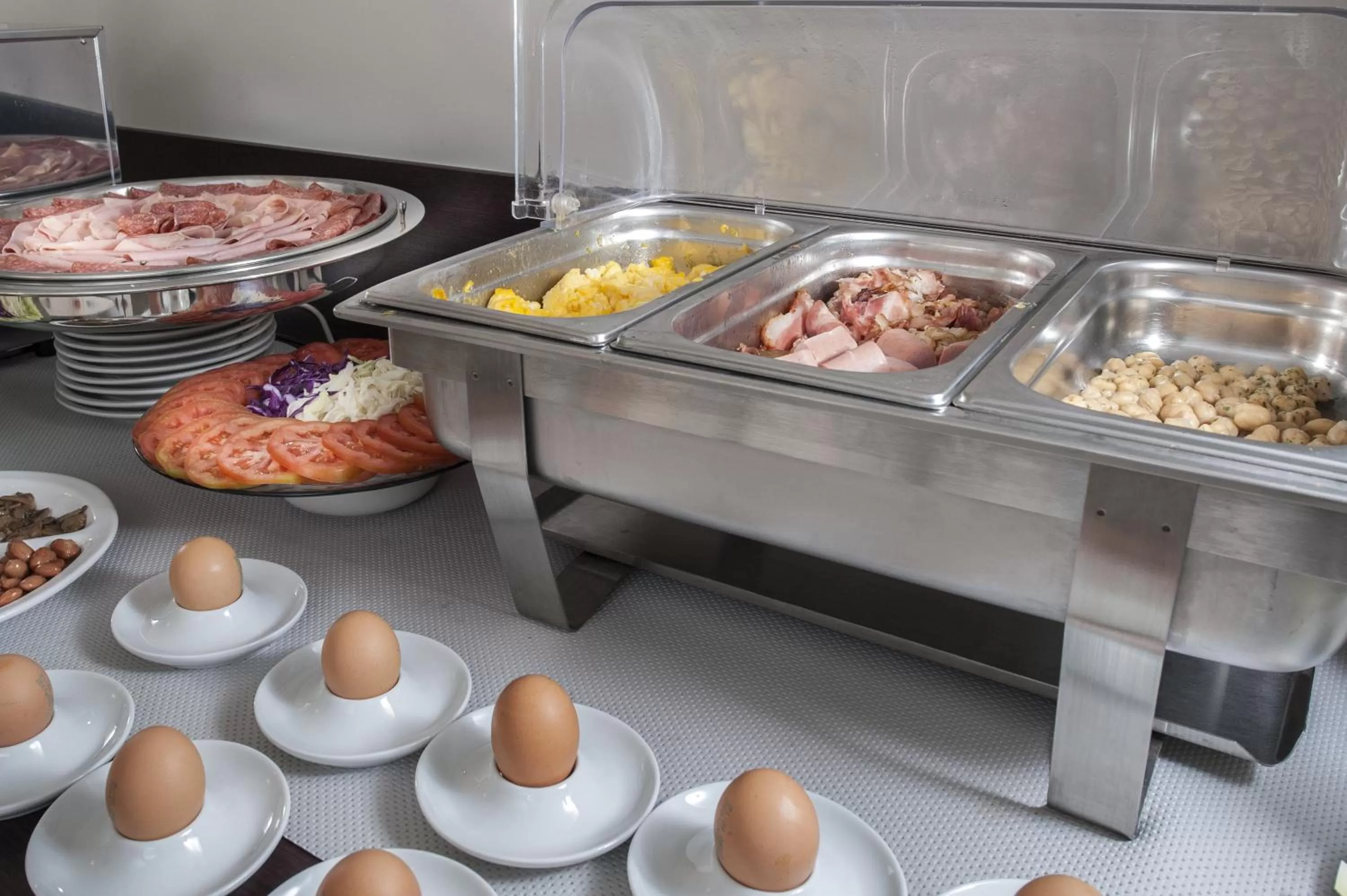 Buffet breakfast in Demetra Hotel