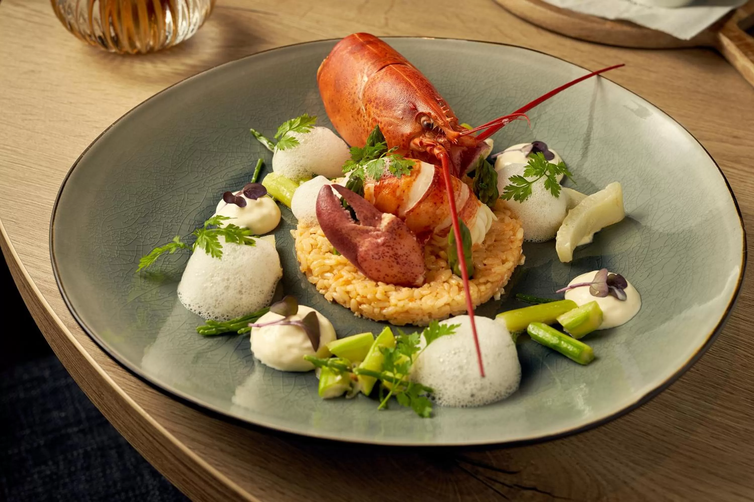 Food close-up in Van Der Valk Luxembourg Arlon