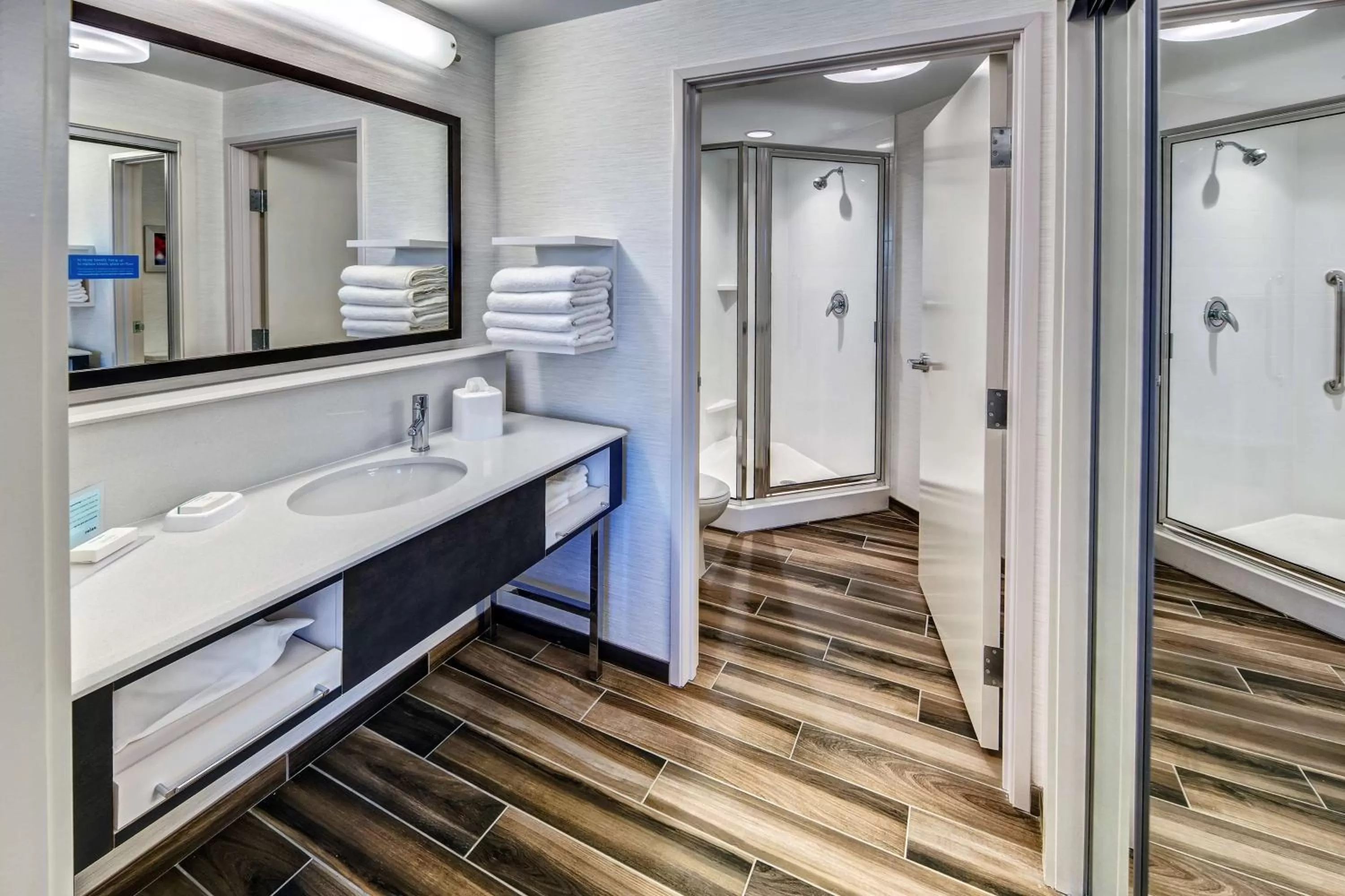 Bathroom in Hampton Inn & Suites Franklin Berry Farms, Tn