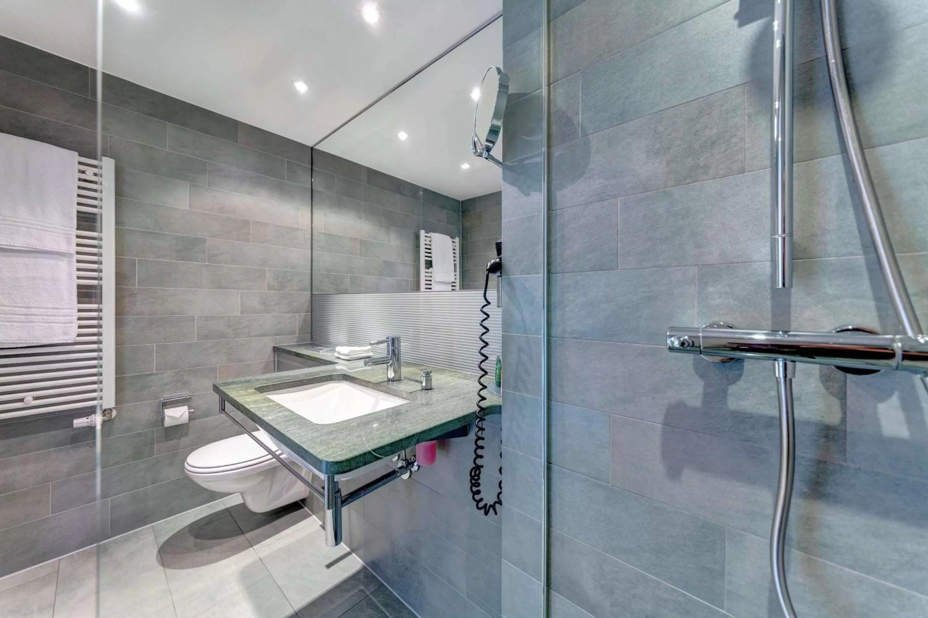 Bathroom in Hilton Garden Inn Stuttgart NeckarPark