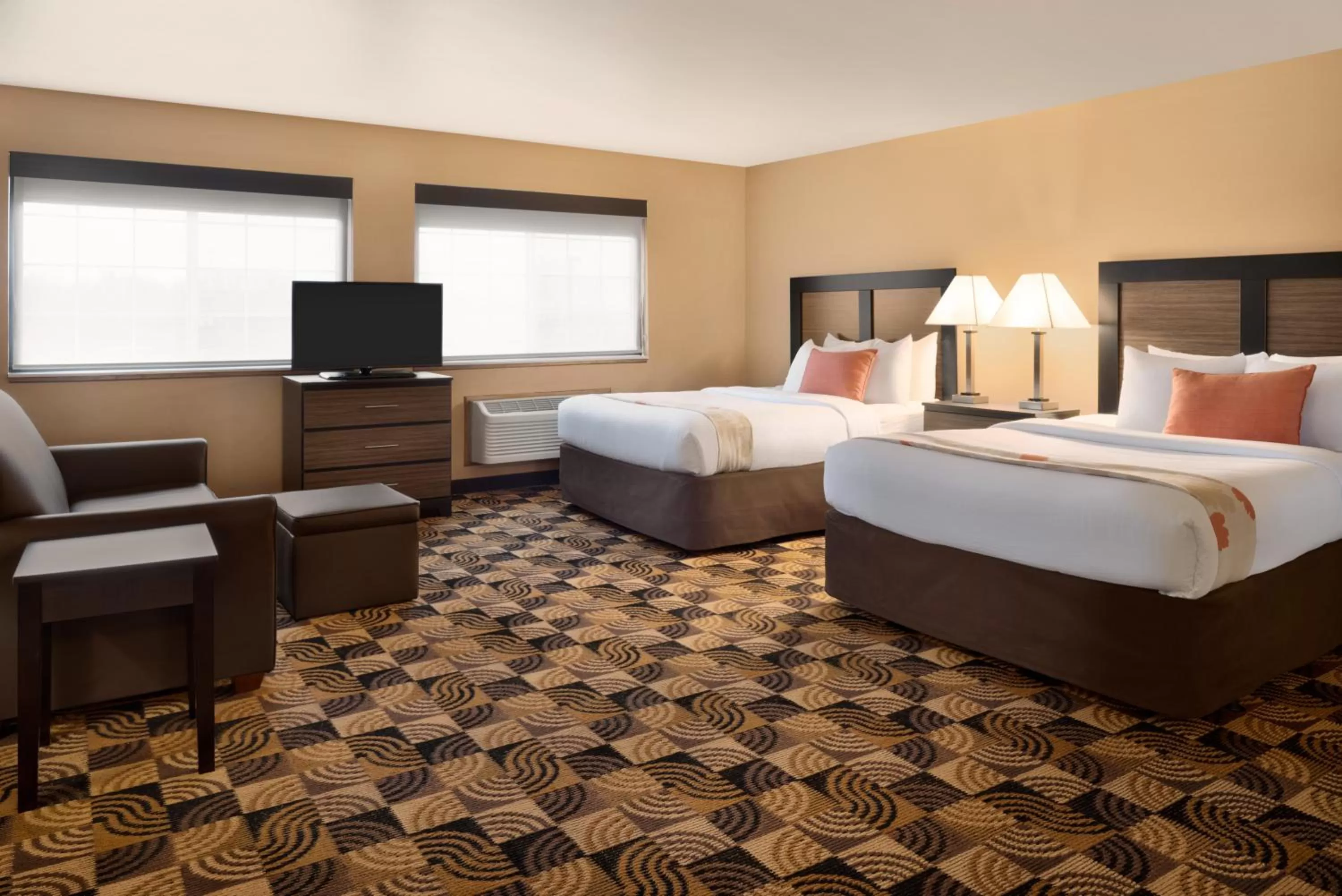 Bed in Hawthorn Extended Stay by Wyndham Milwaukee Airport