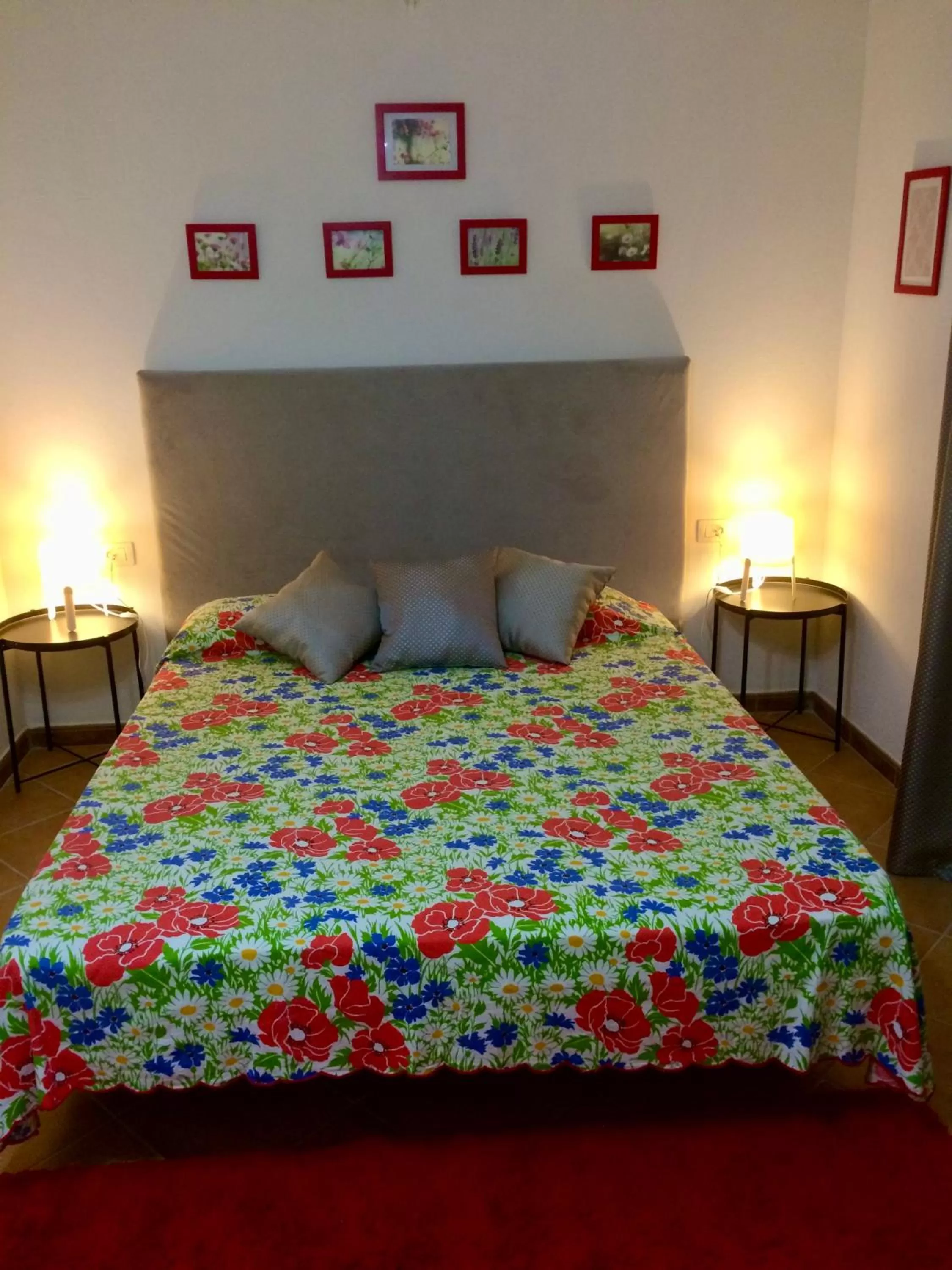 Bedroom, Bed in Guesthouse Villa Rosa Berat