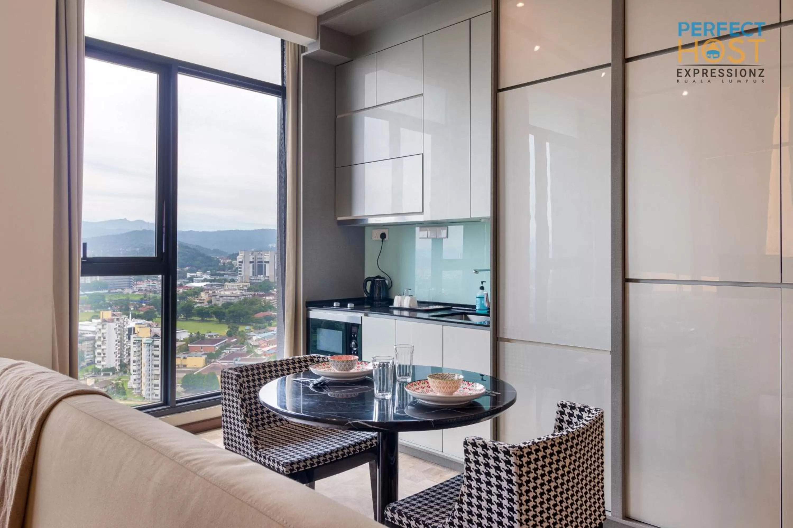 Dining area in Expressionz Suites KL by Perfect Host