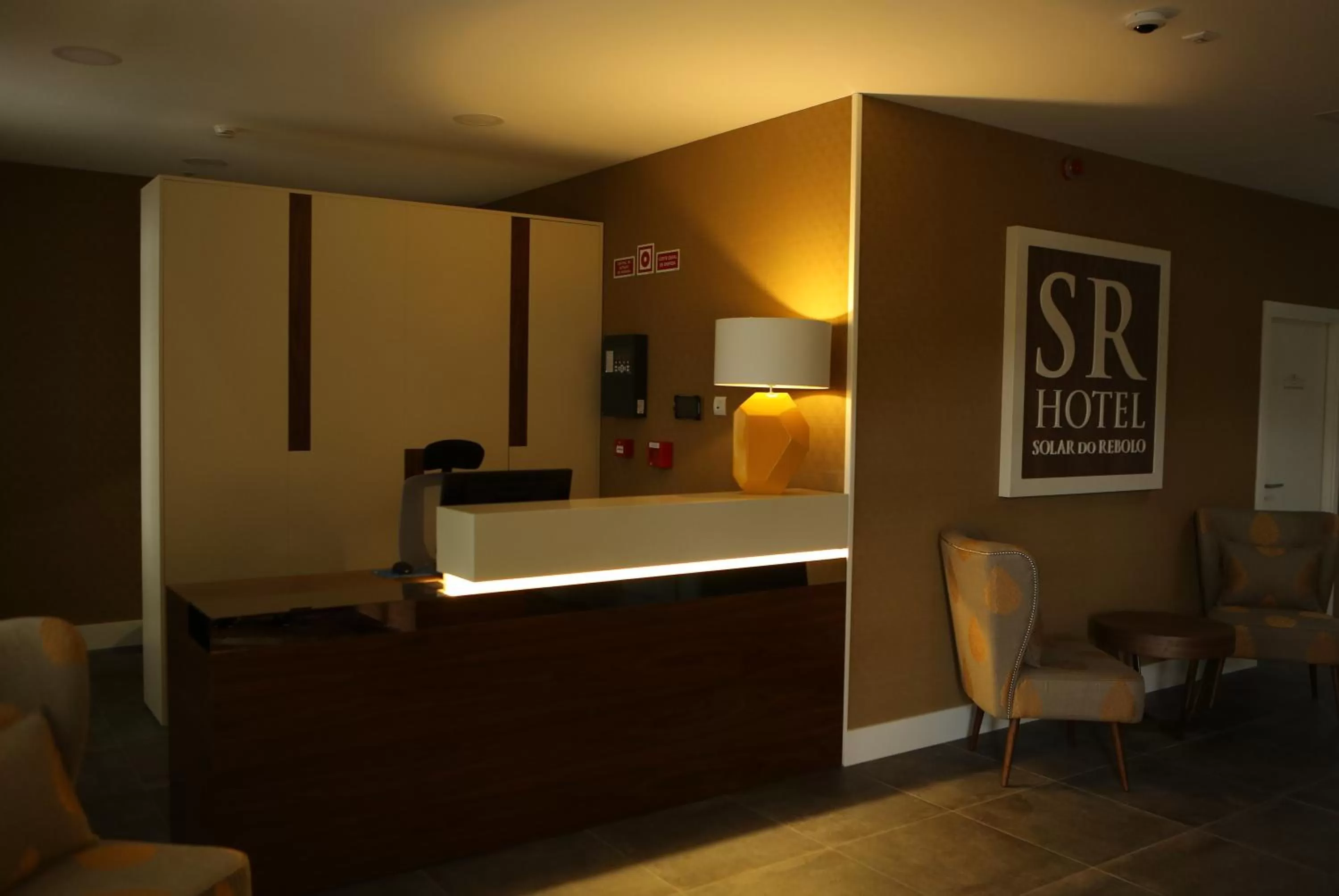 Lobby or reception in Hotel Solar do Rebolo