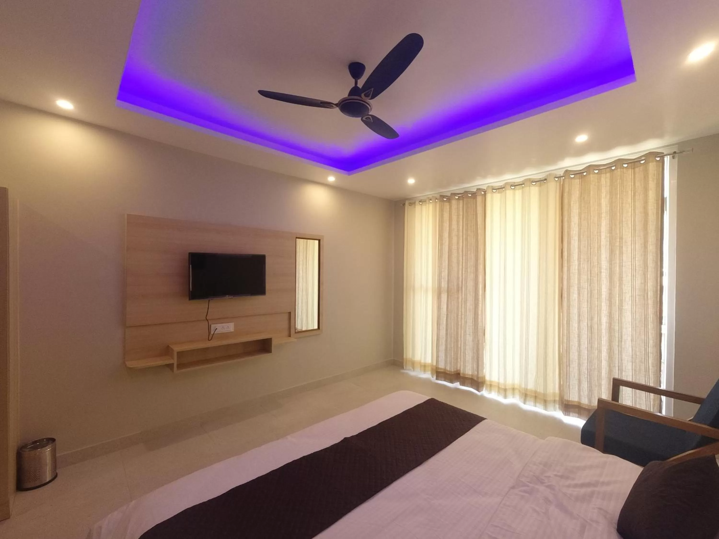 Bed in Punyah Residency Rishikesh