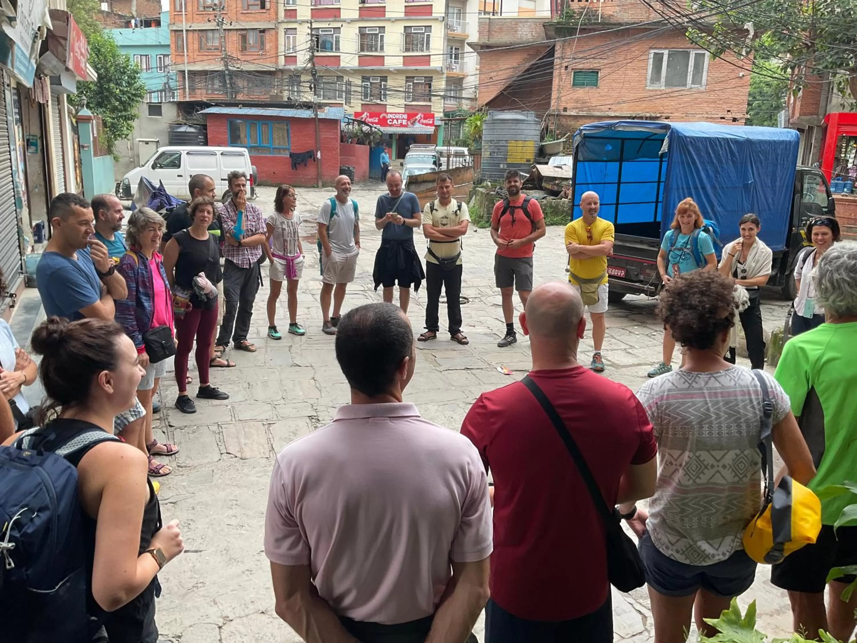 group of guests in Hotel Pomelo House