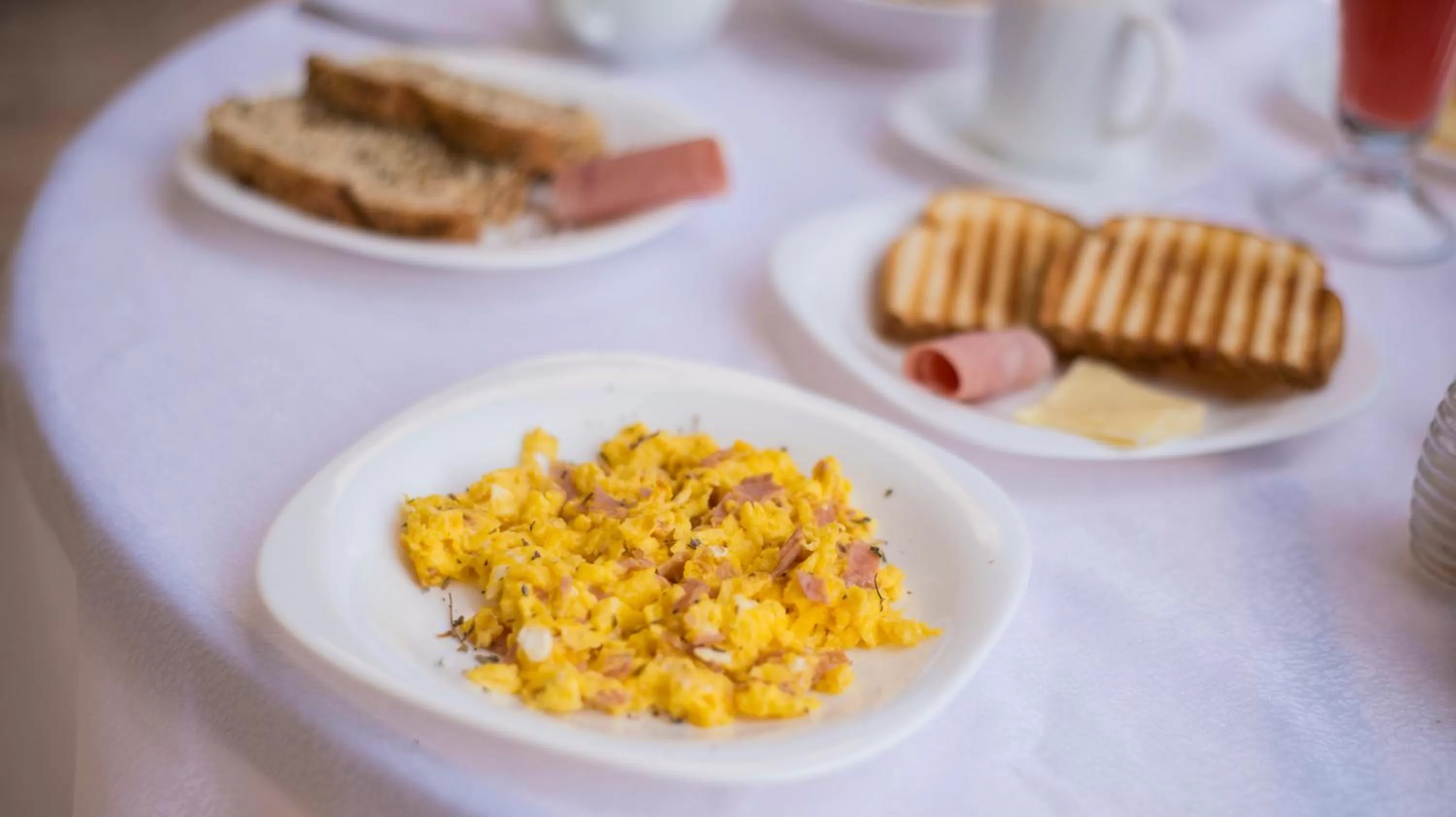 American breakfast in Aldea Real Eco Friendly