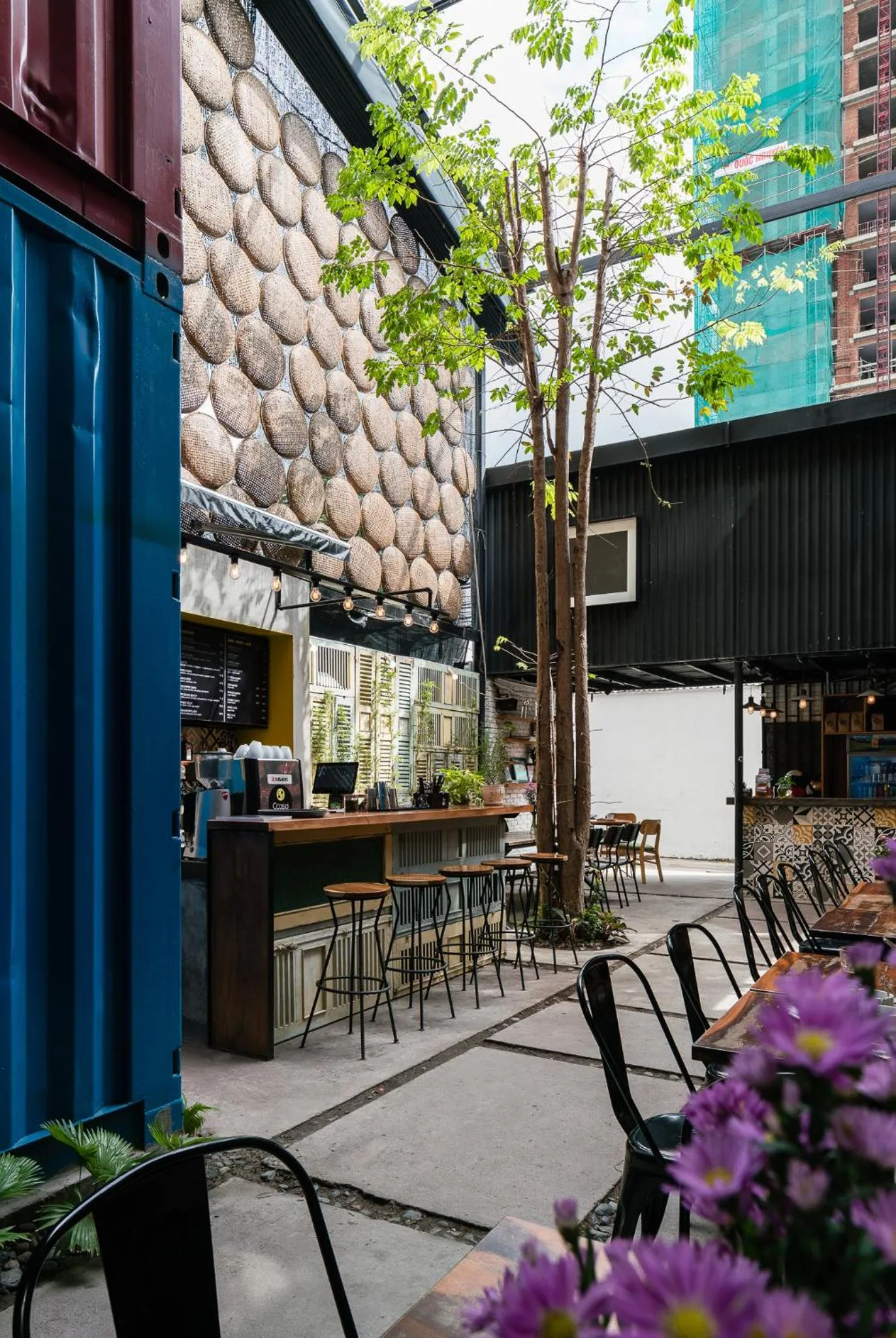 Patio in Ccasa Hostel