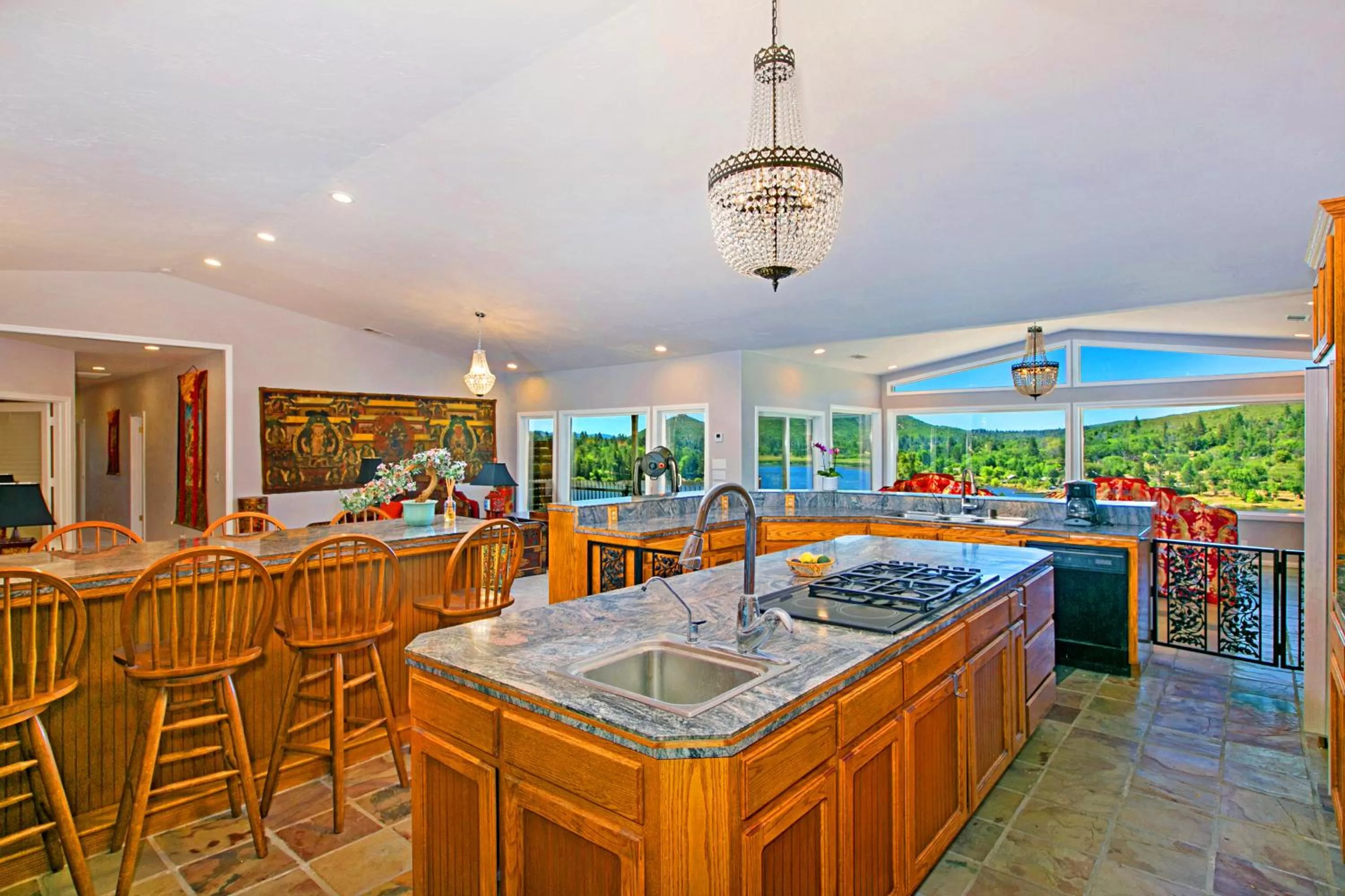 Breakfast in Quiet Mind Mountain Lodge, Retreat & Spa