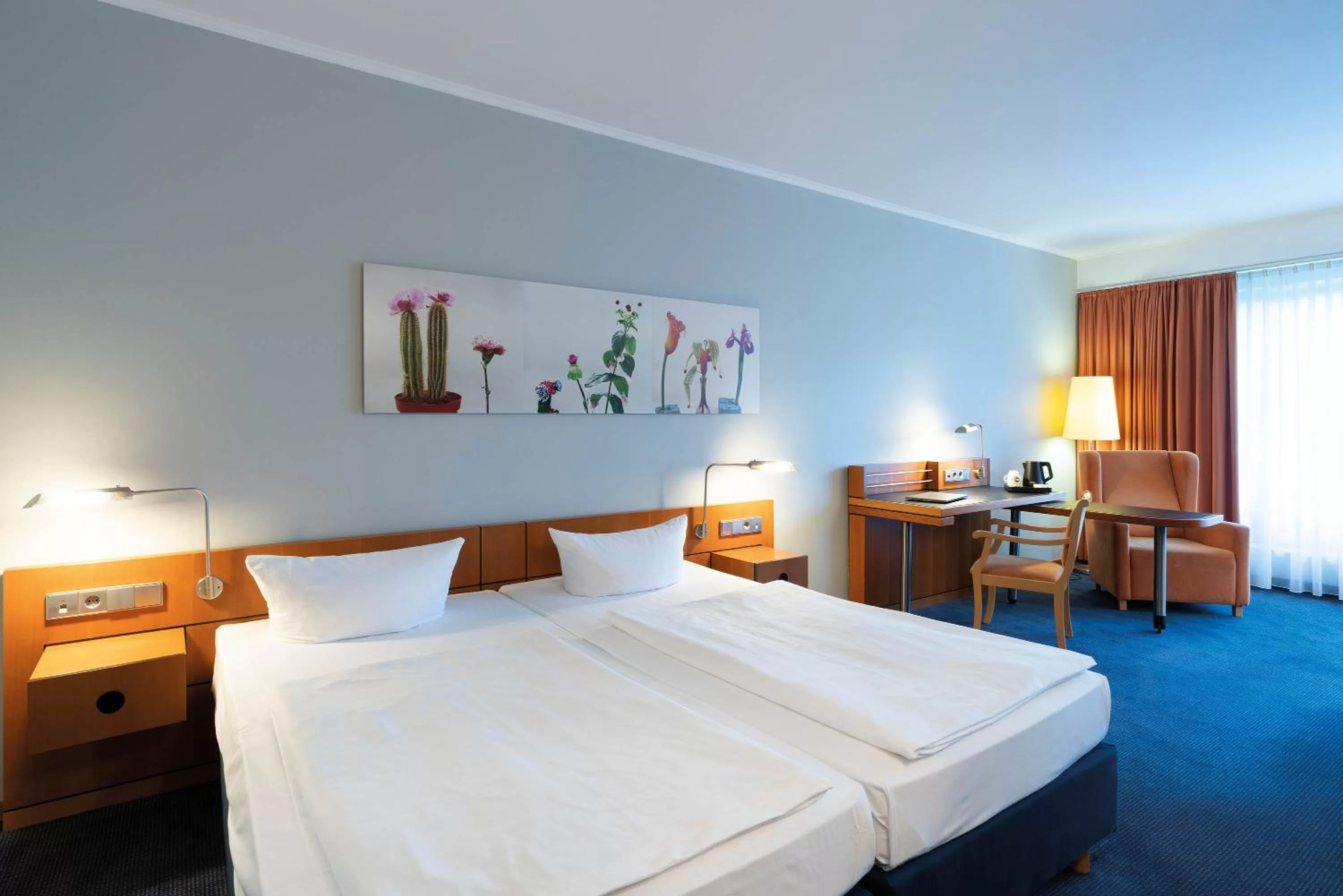 Bed in Seminaris Hotel Potsdam Griebnitzsee