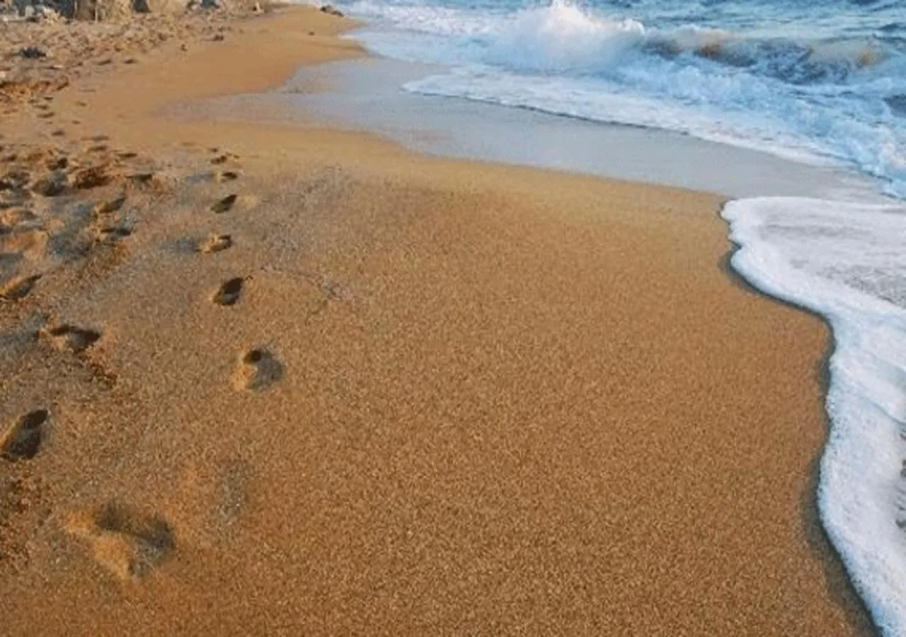 Beach in Galini Palace