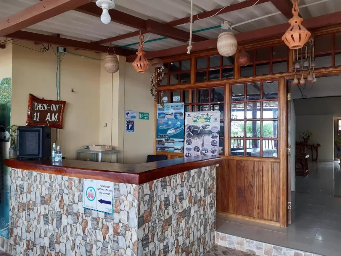 Lobby or reception in Hotel Costa Mar Coveñas