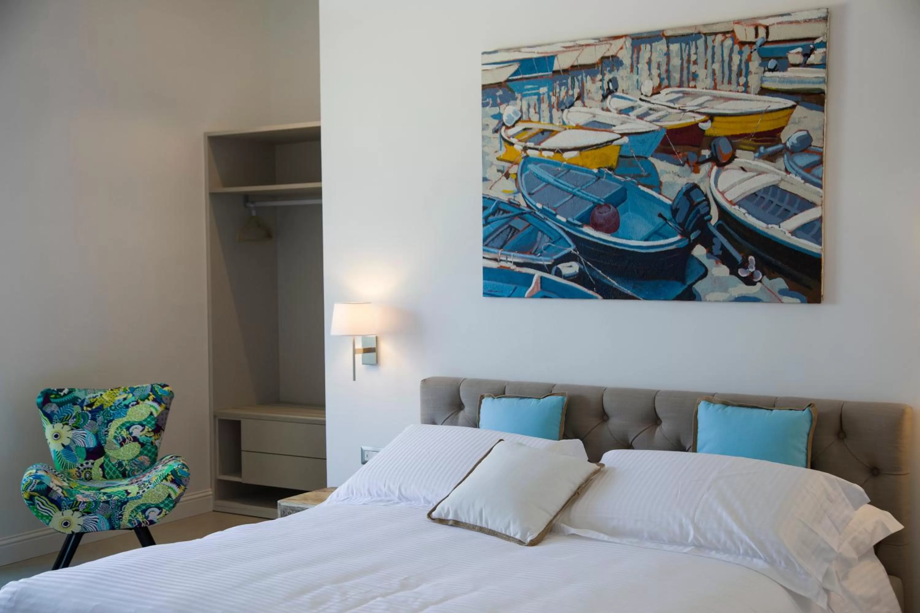 Bedroom, Bed in La Chiaja art&relais