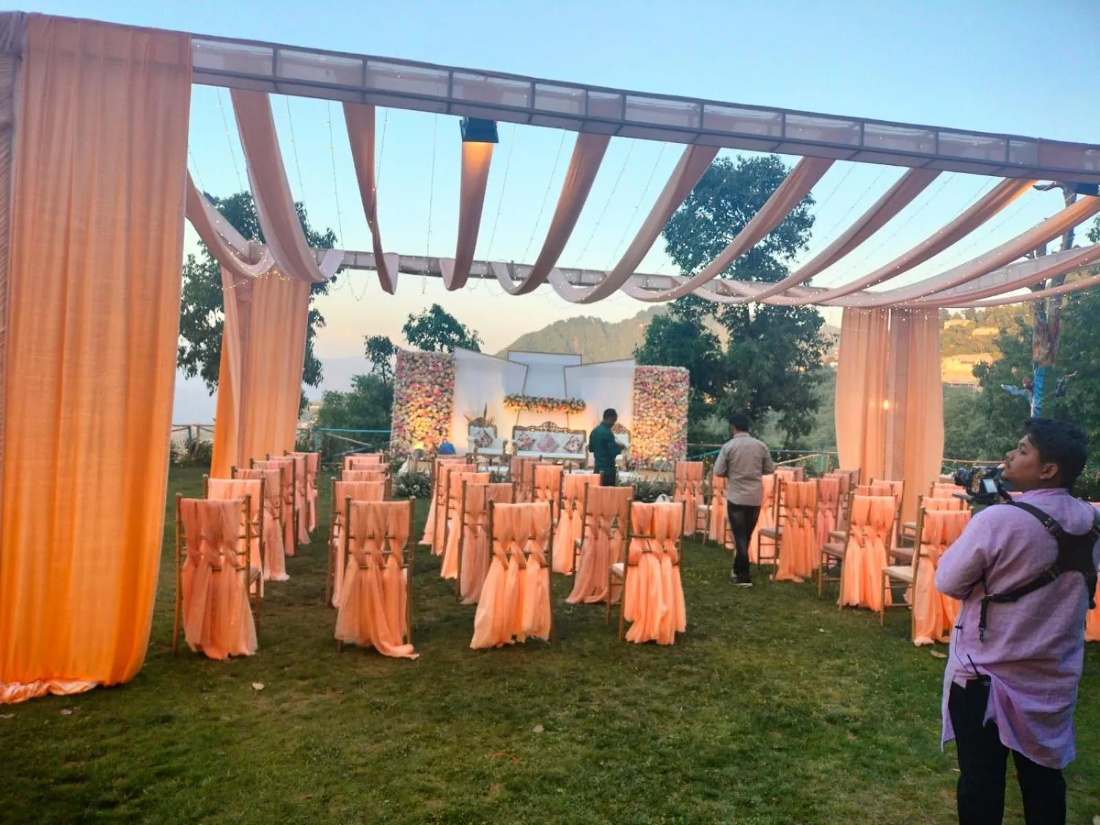 wedding in The Mountain Quail