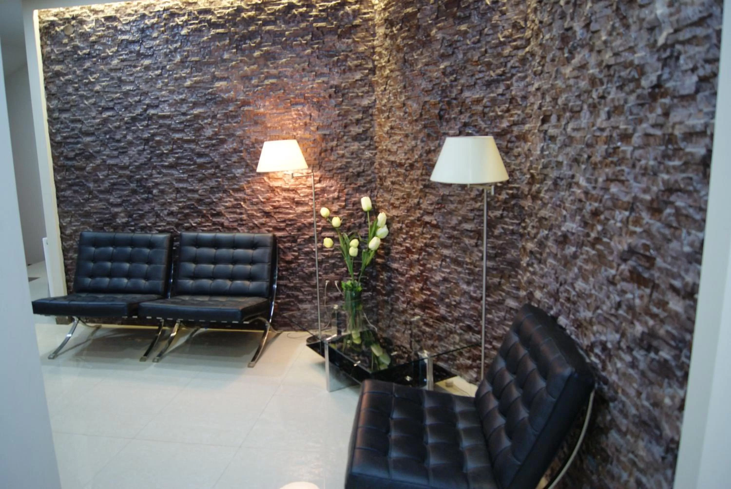 Lobby or reception in Sani Apart Hotel