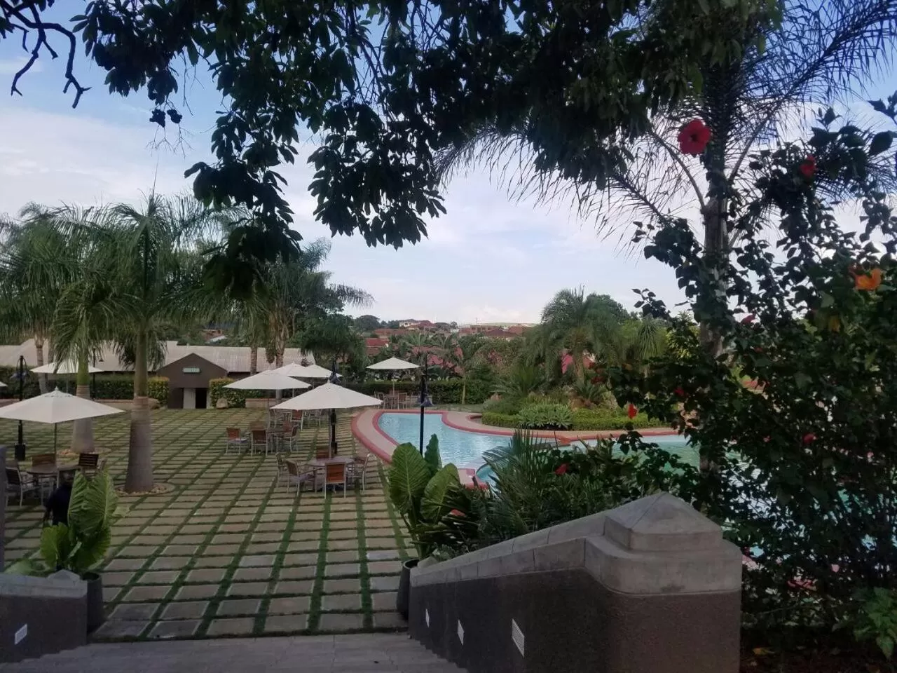 Pool View in Ufulu Gardens Hotel