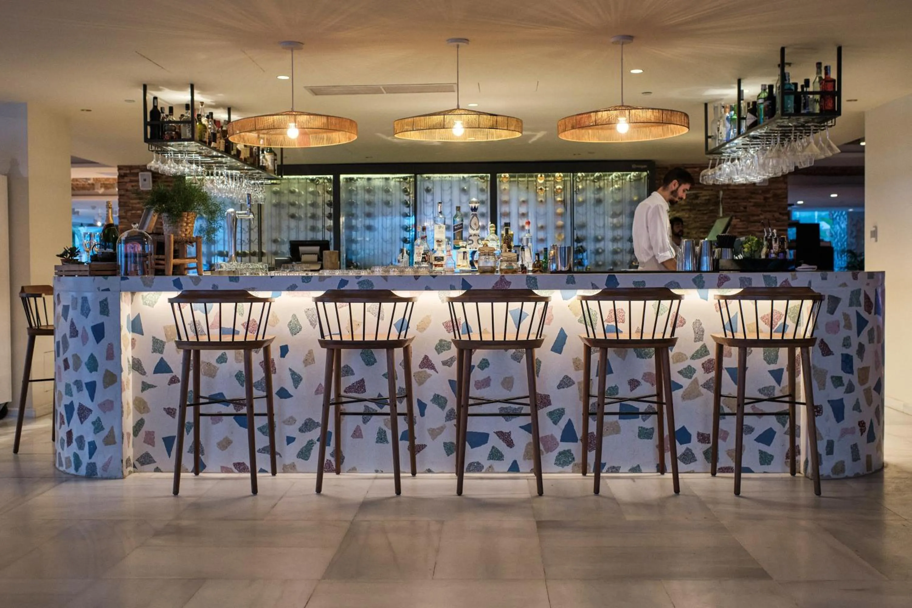 Lounge or bar in ME Ibiza - The Leading Hotels of the World