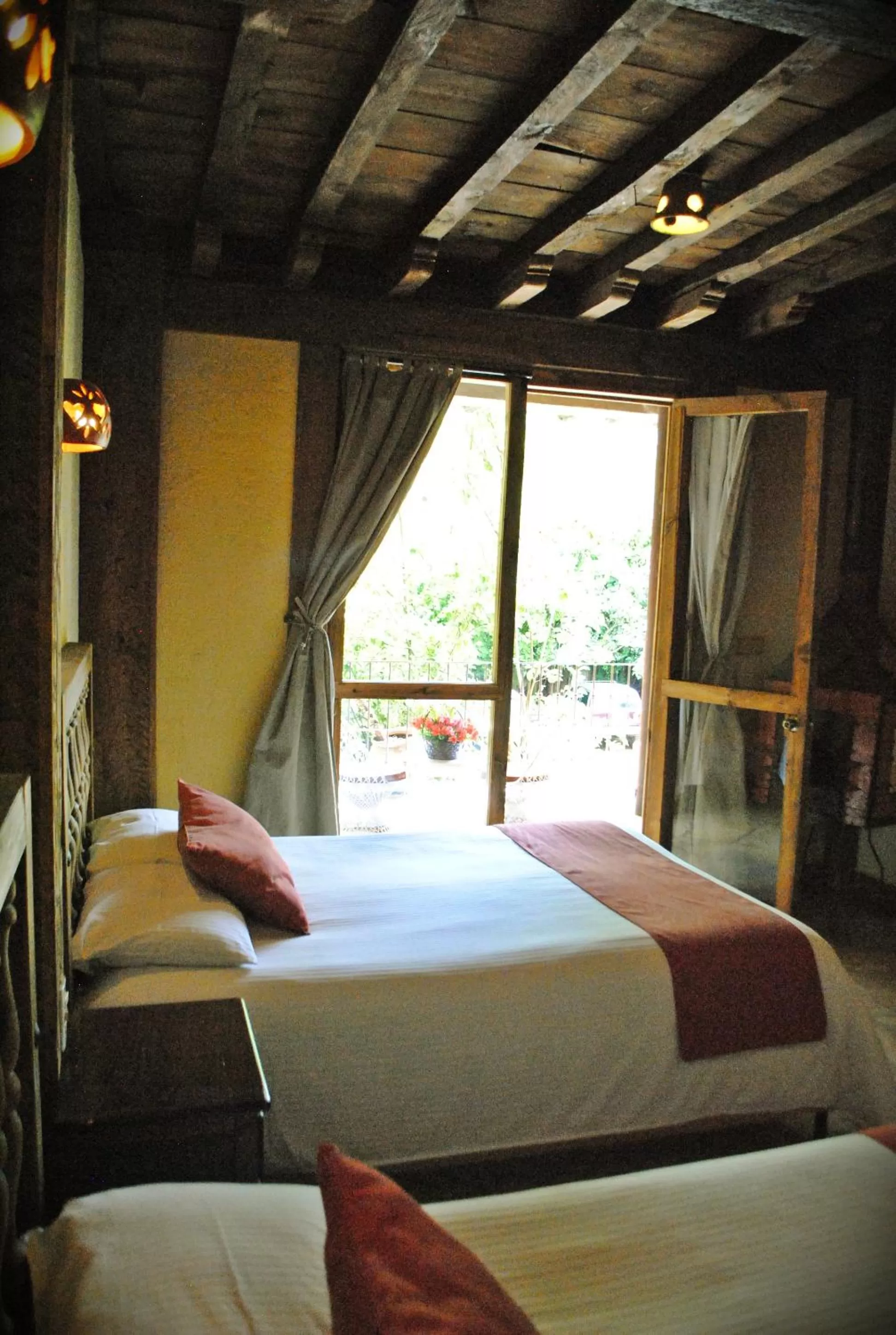 Bedroom, Bed in Hotel Hacienda Don Juan