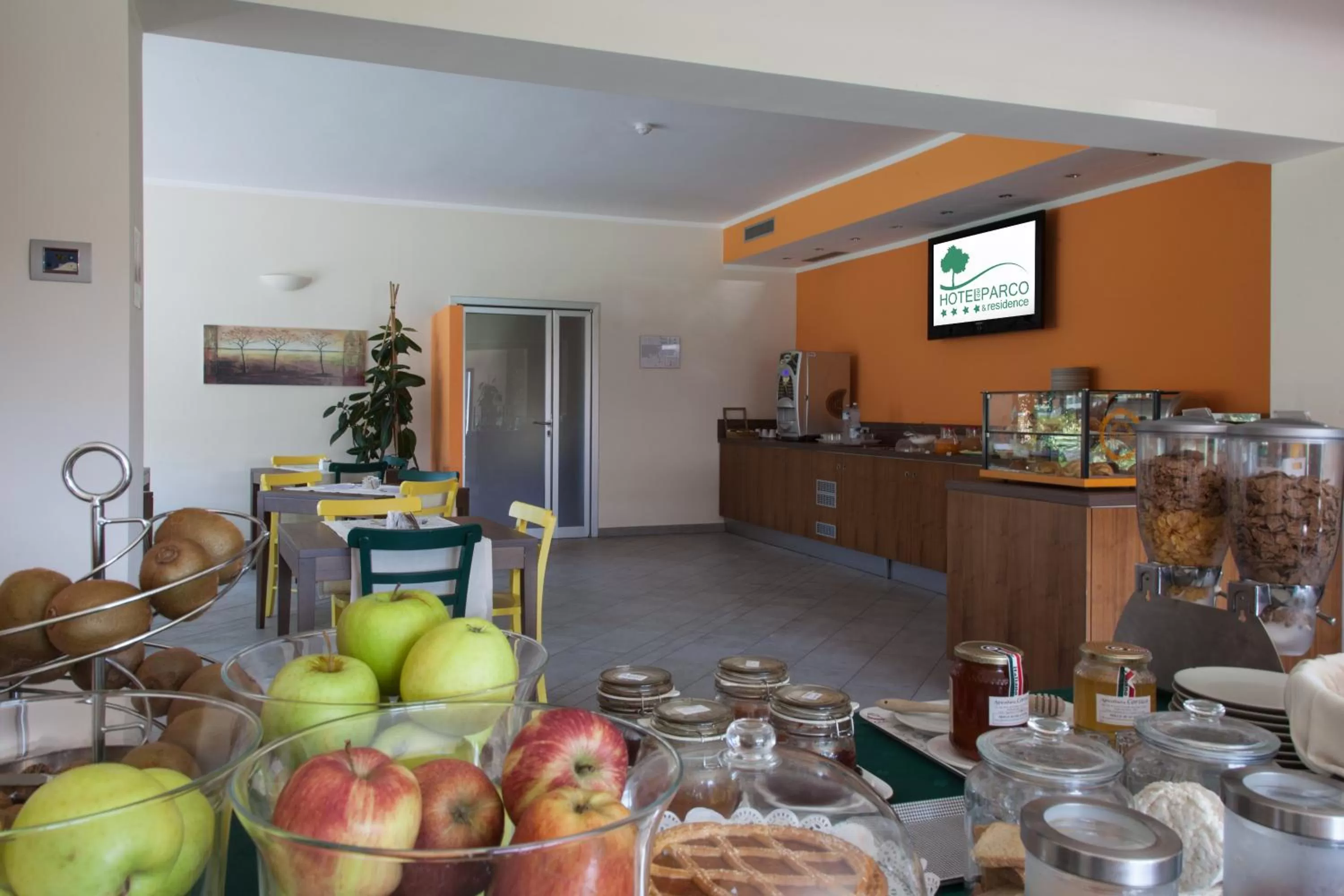 Food close-up in Hotel Del Parco