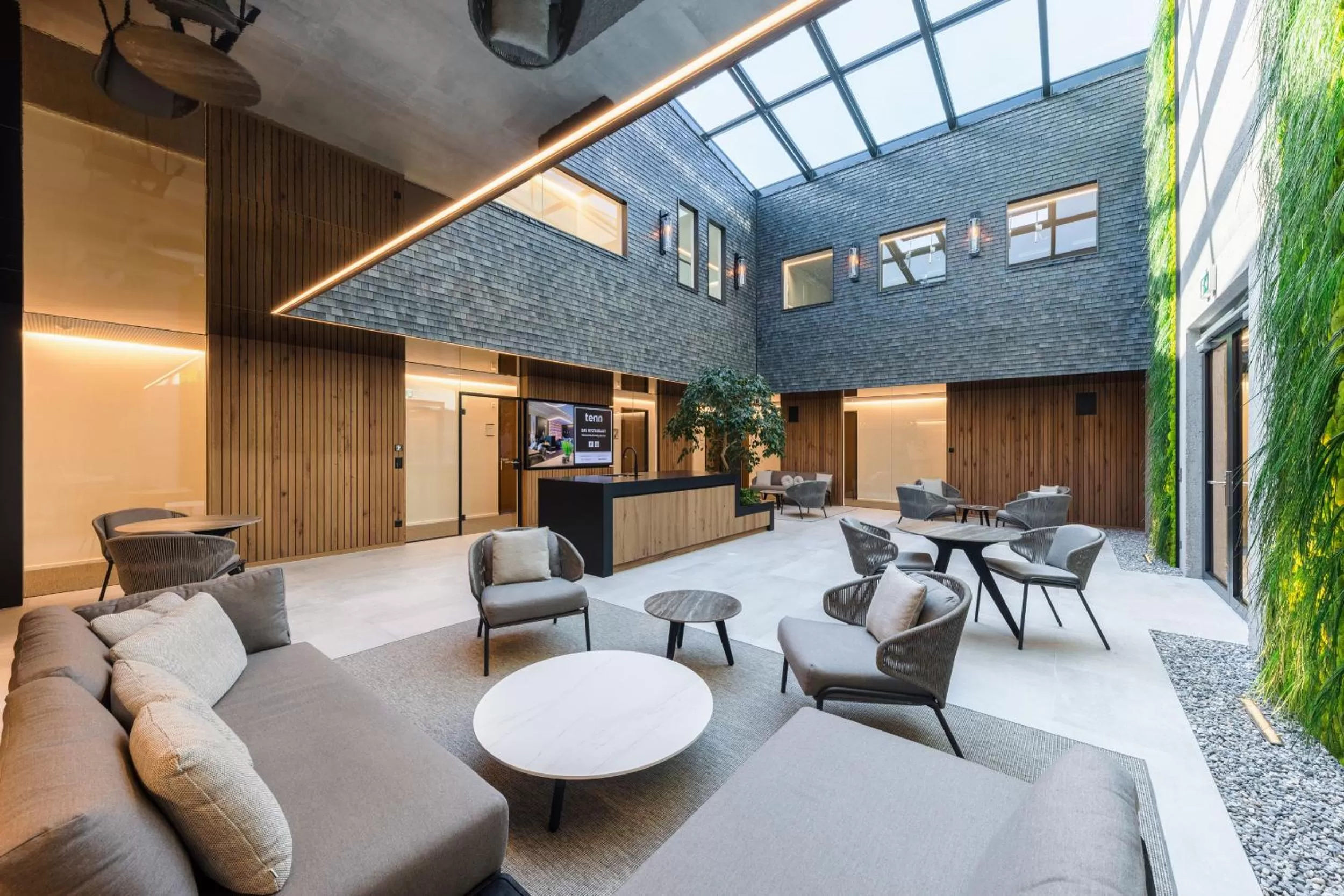 Seating area in Hotel kommod