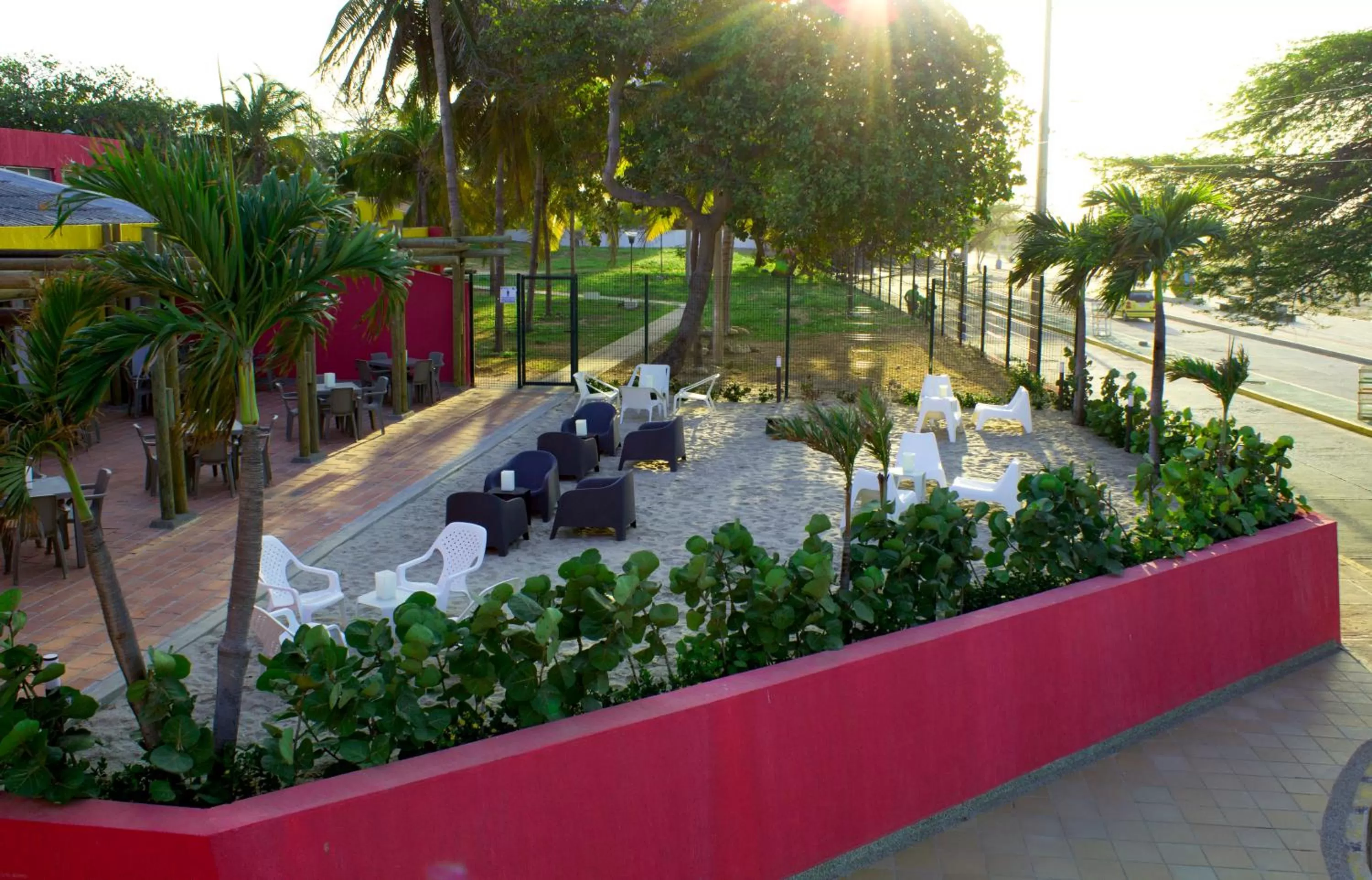 Natural landscape in Hotel Gimaura