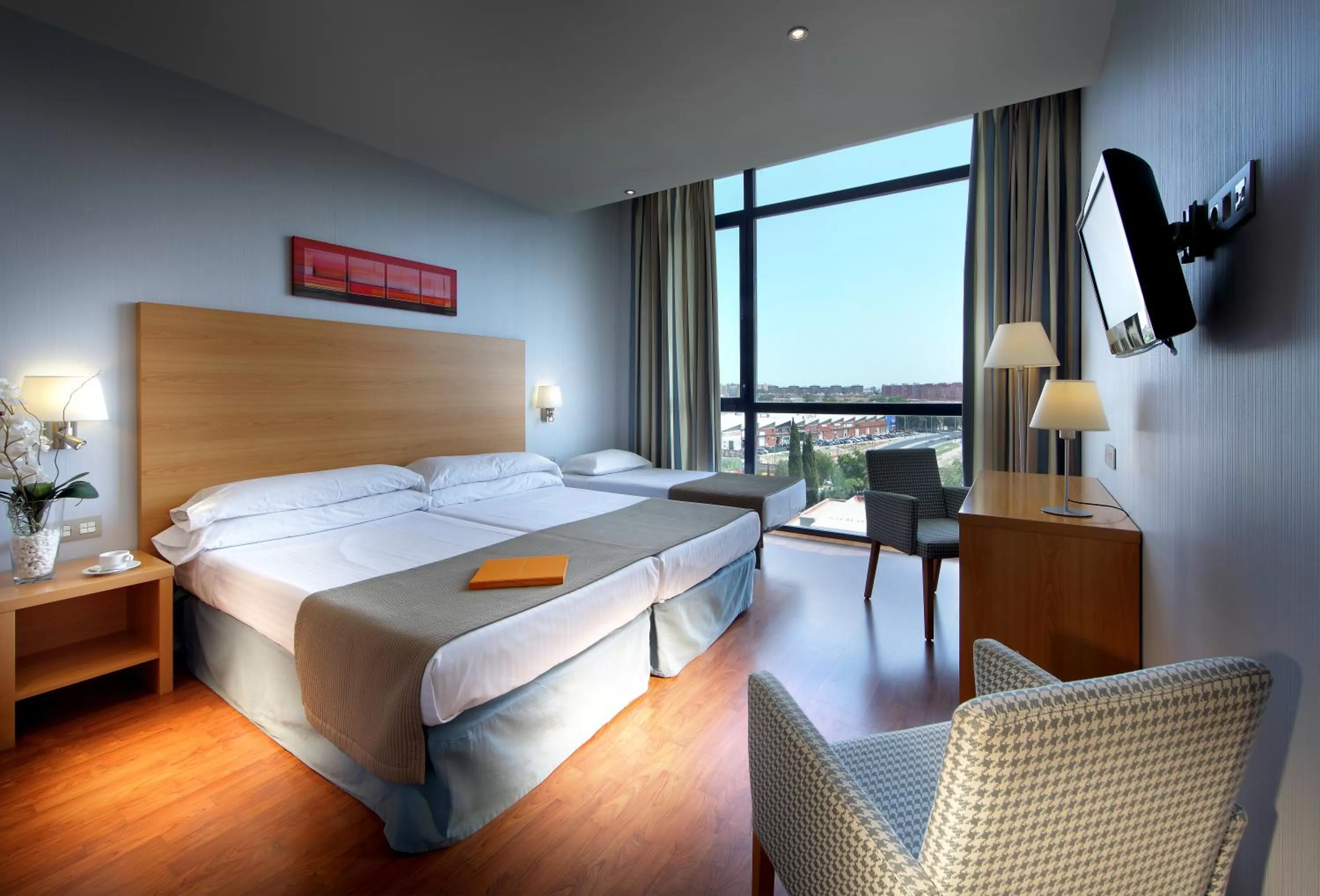 Bed in Exe Sevilla Palmera