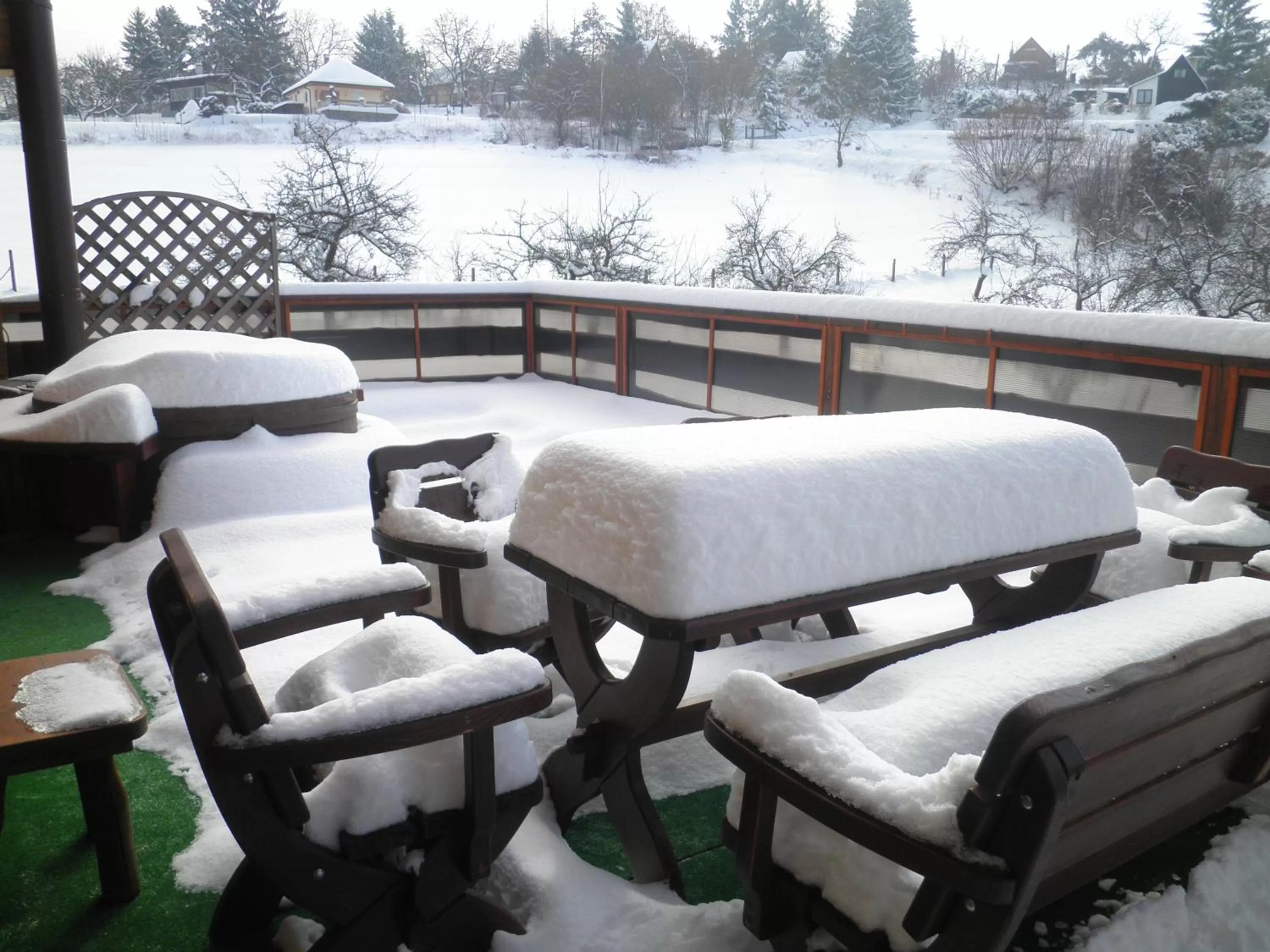 Balcony/Terrace in Sport-hotel Šibeniční vrch