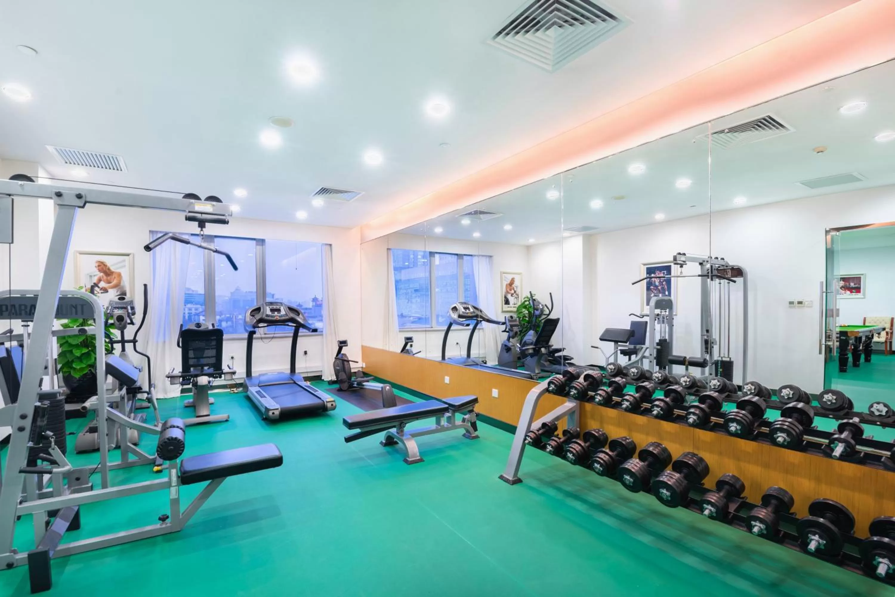 Fitness centre/facilities in Inner Mongolia Grand Hotel