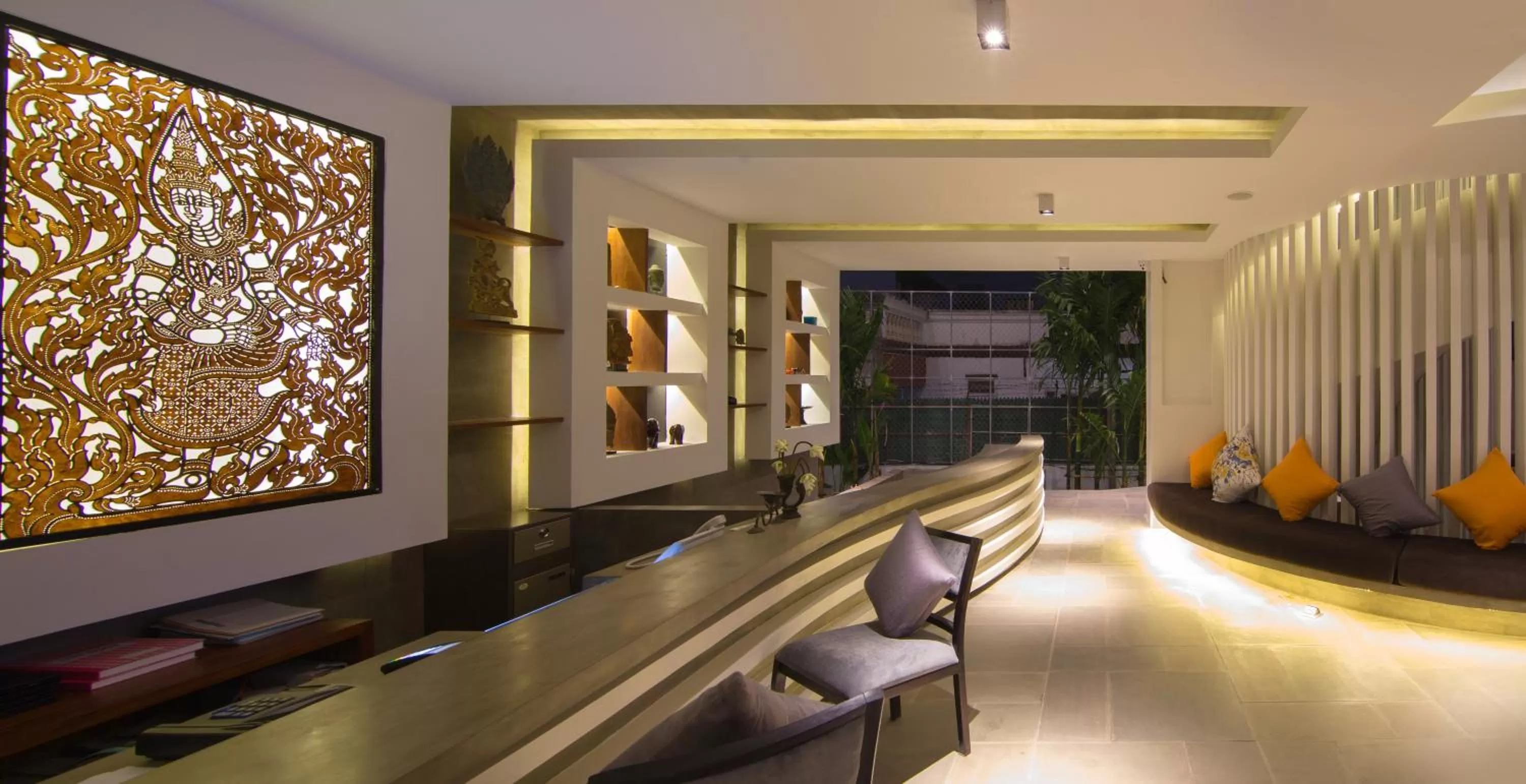 Lobby or reception in Apsara Residence Hotel